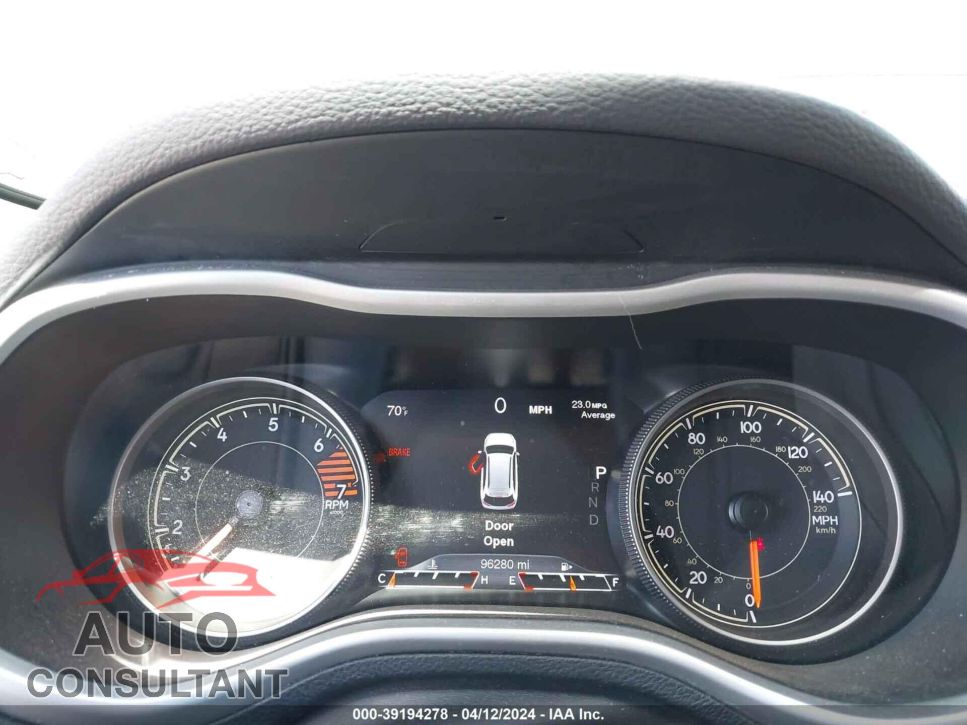 JEEP CHEROKEE 2017 - 1C4PJLDB1HW516692