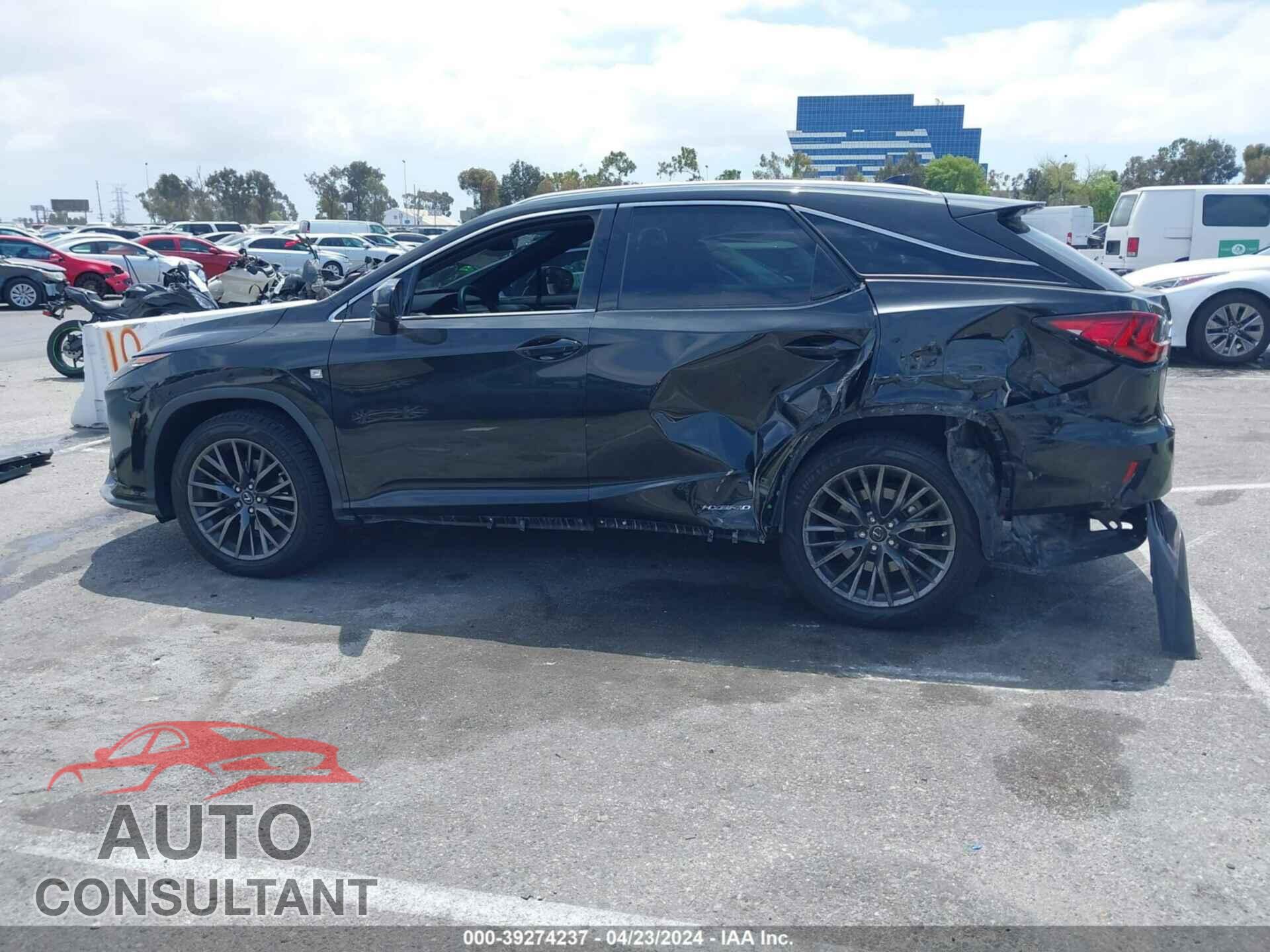 LEXUS RX 450H 2017 - 2T2BGMCA3HC010647