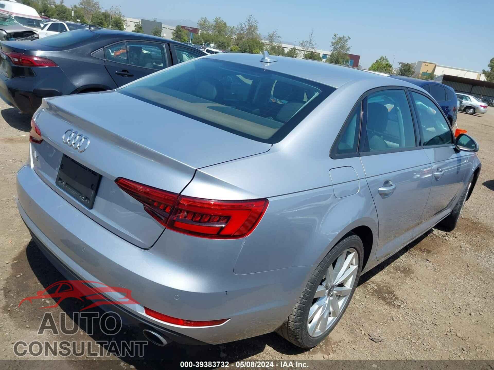 AUDI A4 2017 - WAUGNAF46HN005182