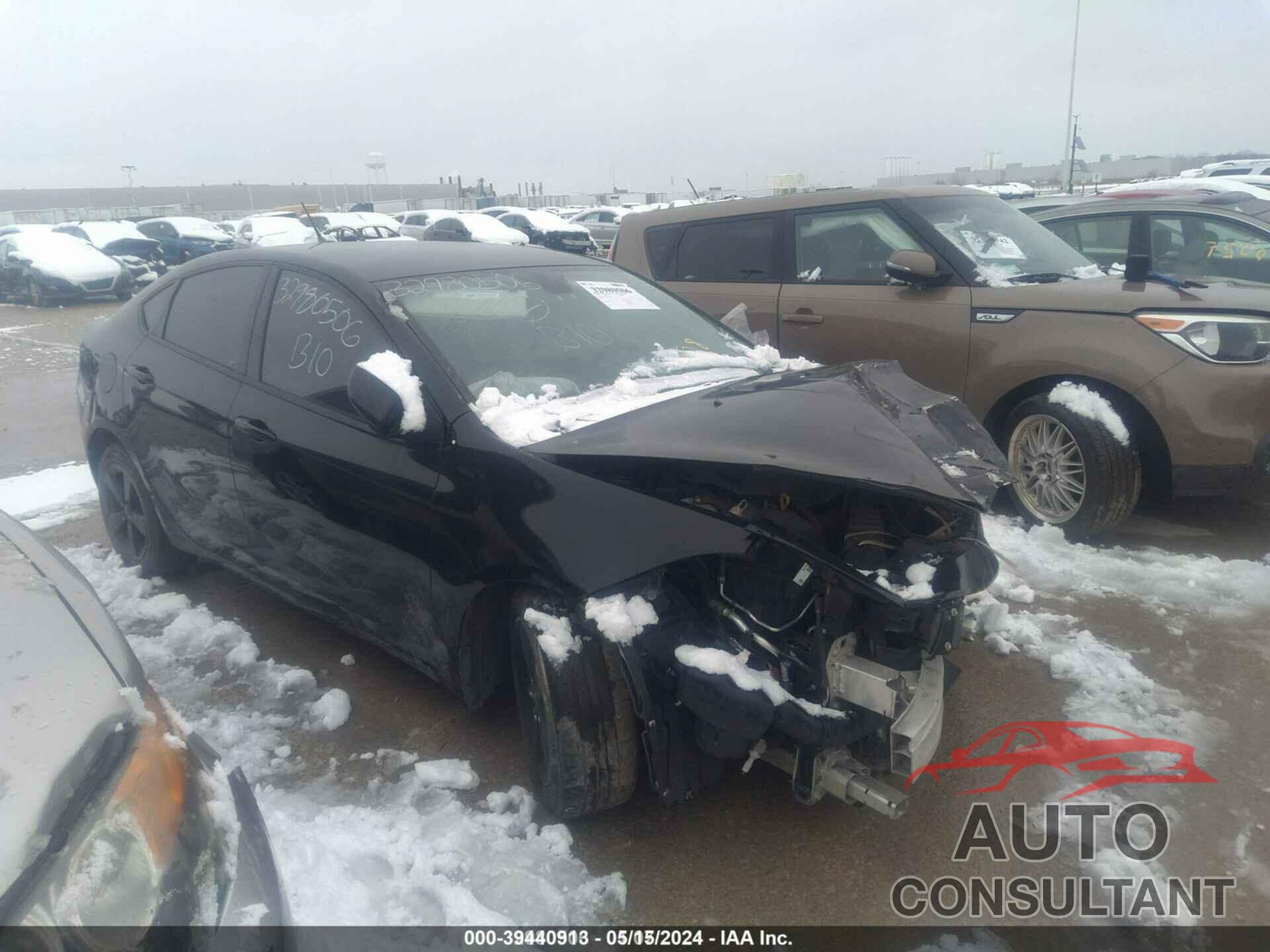 DODGE DART 2015 - 1C3CDFBBXFD308995