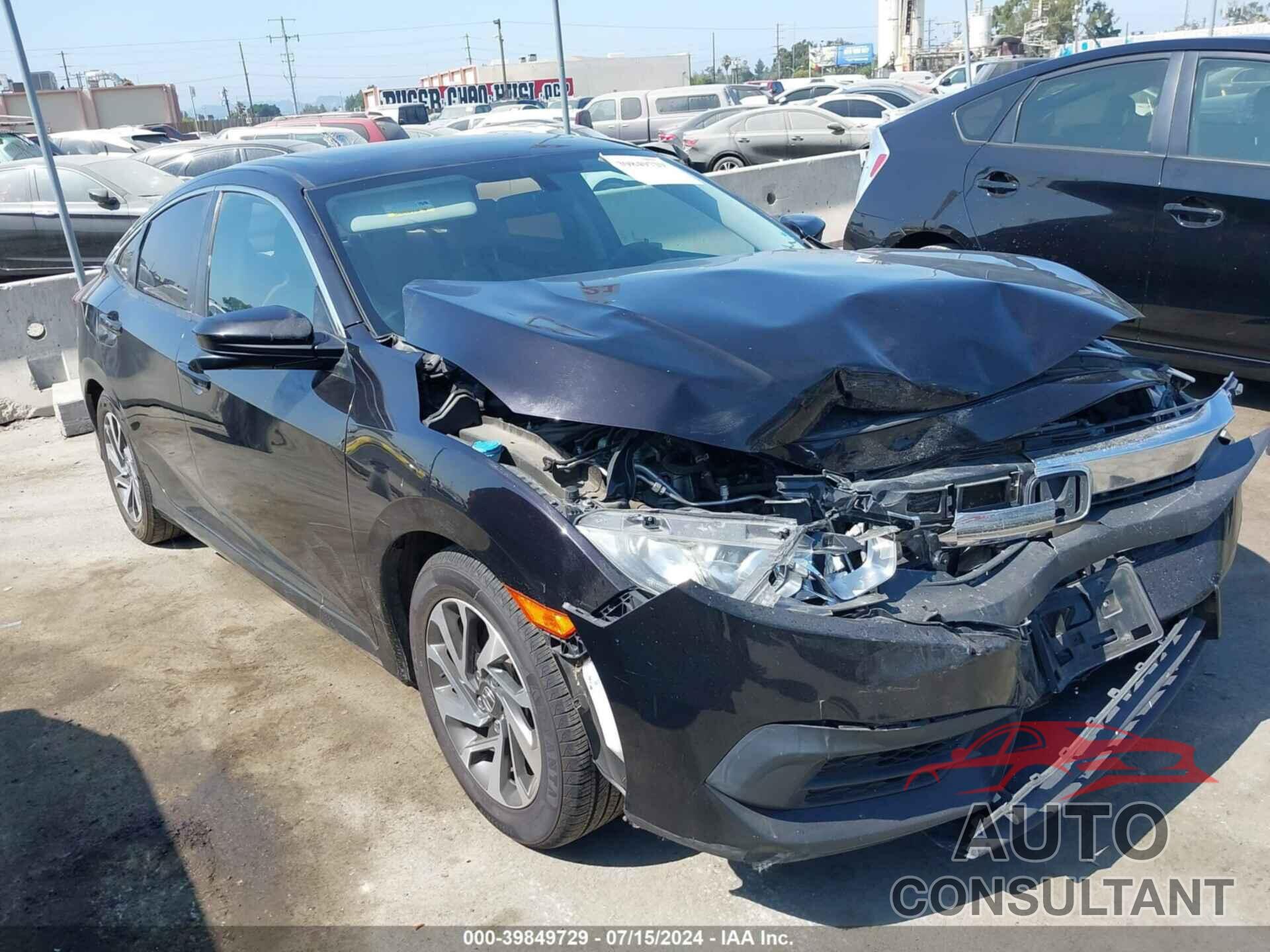 HONDA CIVIC 2017 - 2HGFC2F70HH522962