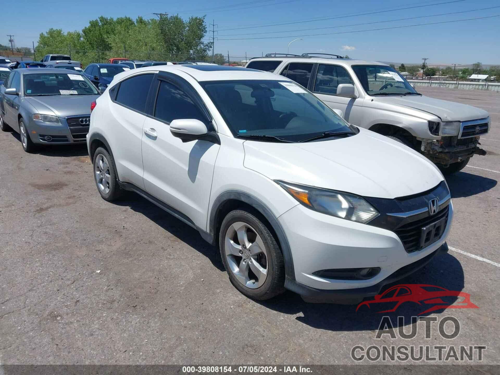 HONDA HR-V 2016 - 3CZRU5H5XGM744408