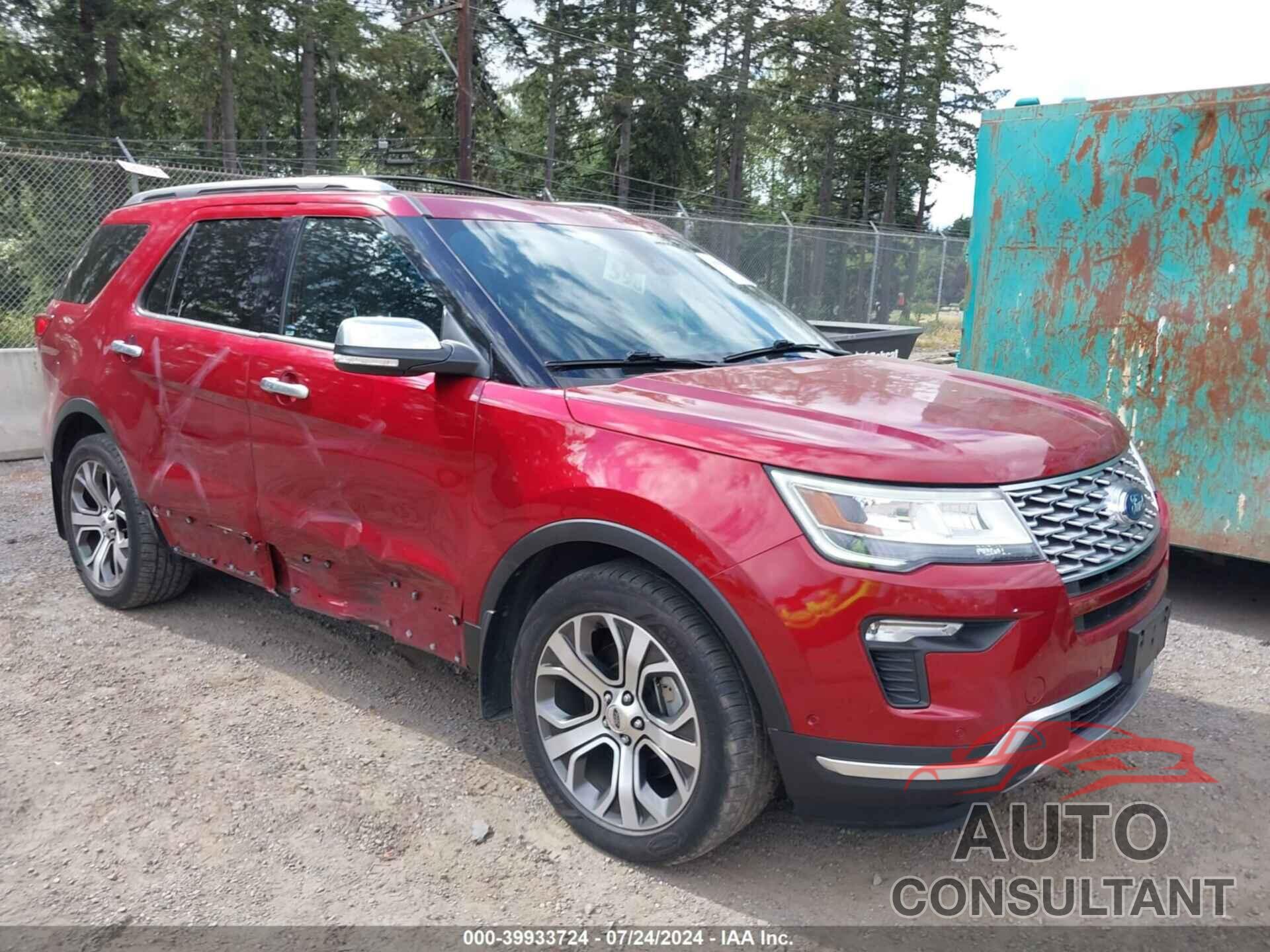 FORD EXPLORER 2018 - 1FM5K8HT8JGA32129