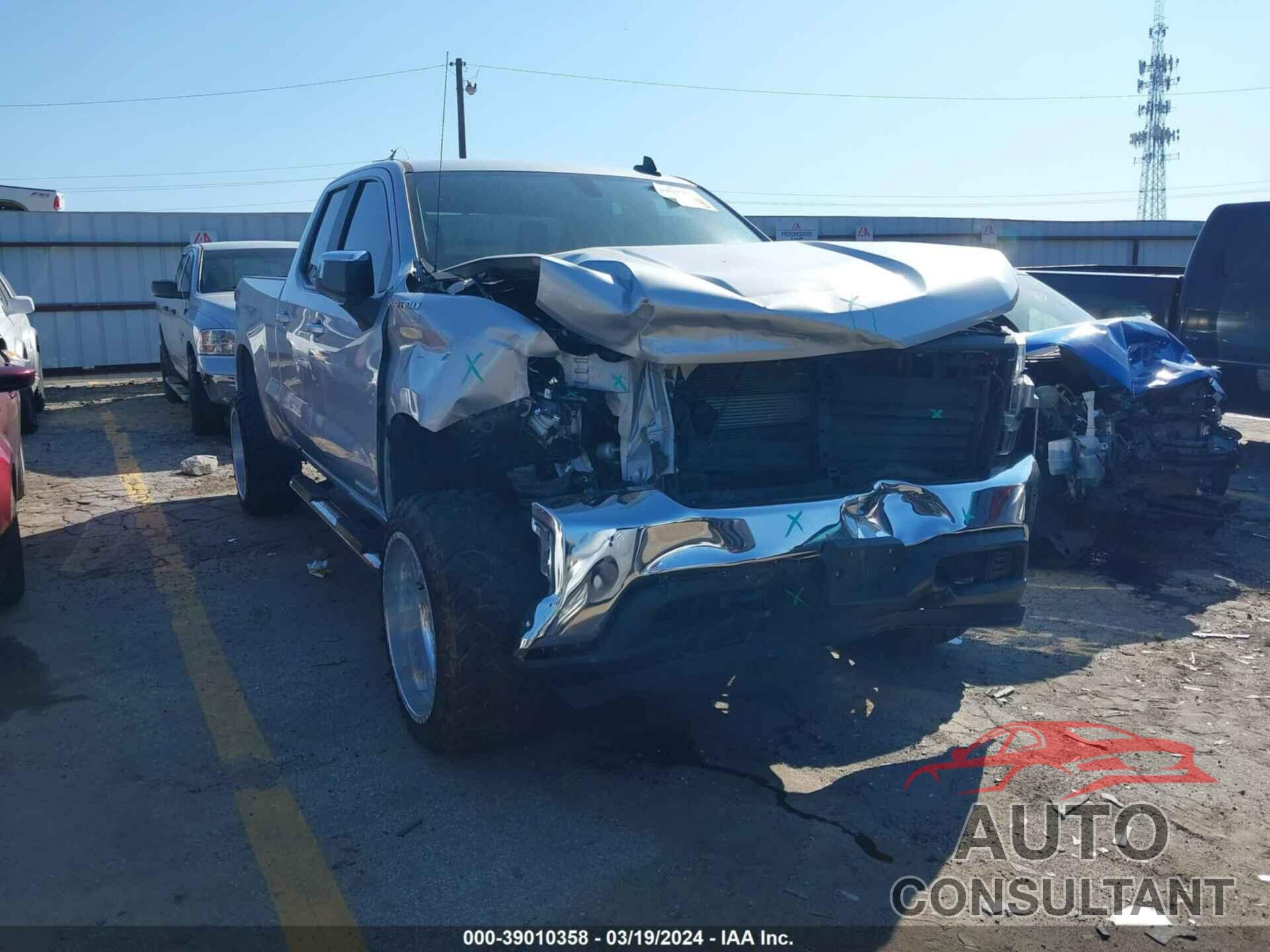 CHEVROLET SILVERADO 1500 2020 - 1GCRYDED7LZ170326