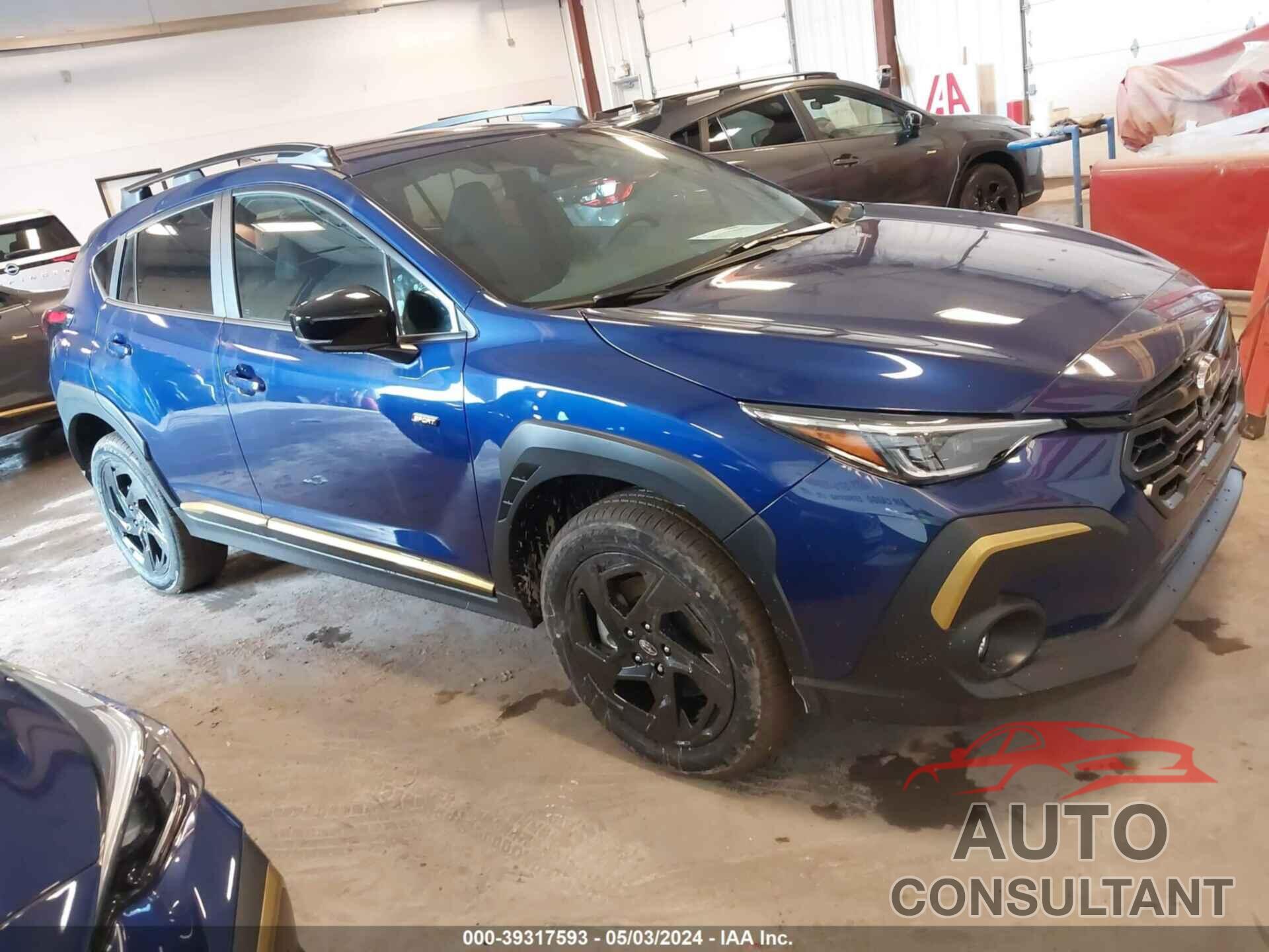 SUBARU CROSSTREK 2024 - 4S4GUHF63R3789474