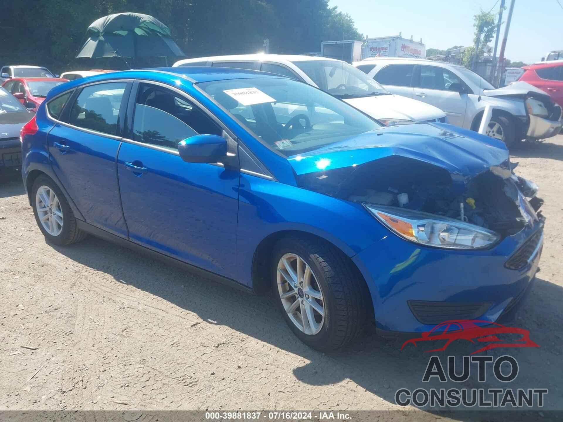 FORD FOCUS 2018 - 1FADP3K24JL280363