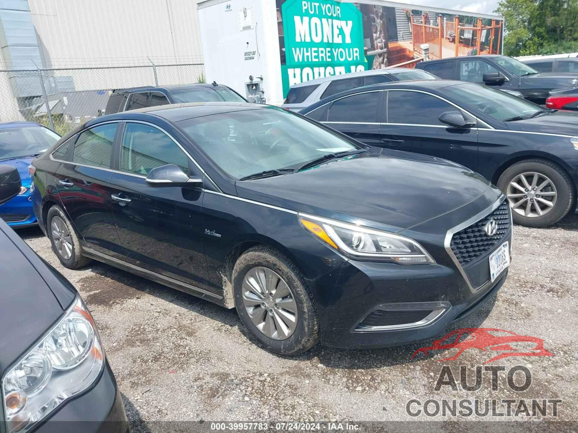 HYUNDAI SONATA HYBRID 2016 - KMHE24L19GA020713