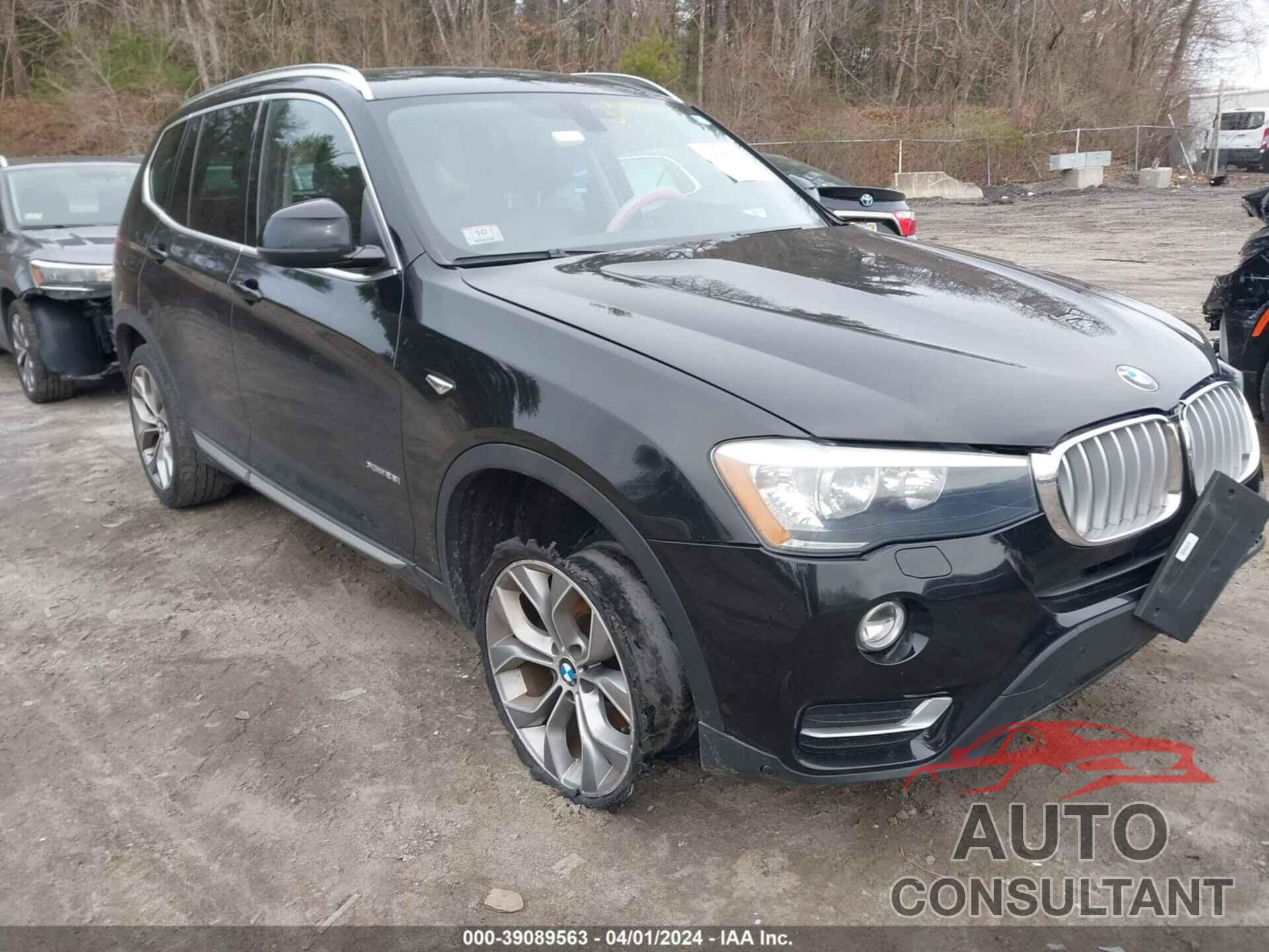 BMW X3 2016 - 5UXWX9C59G0D88522