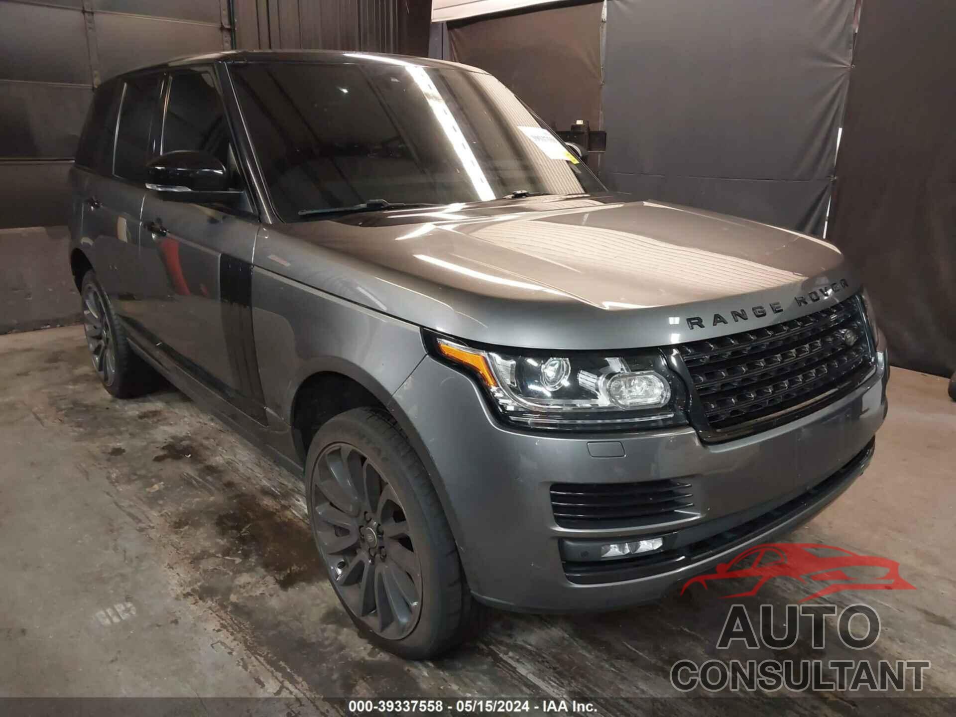 LAND ROVER RANGE ROVER 2017 - SALGS2FE4HA324381