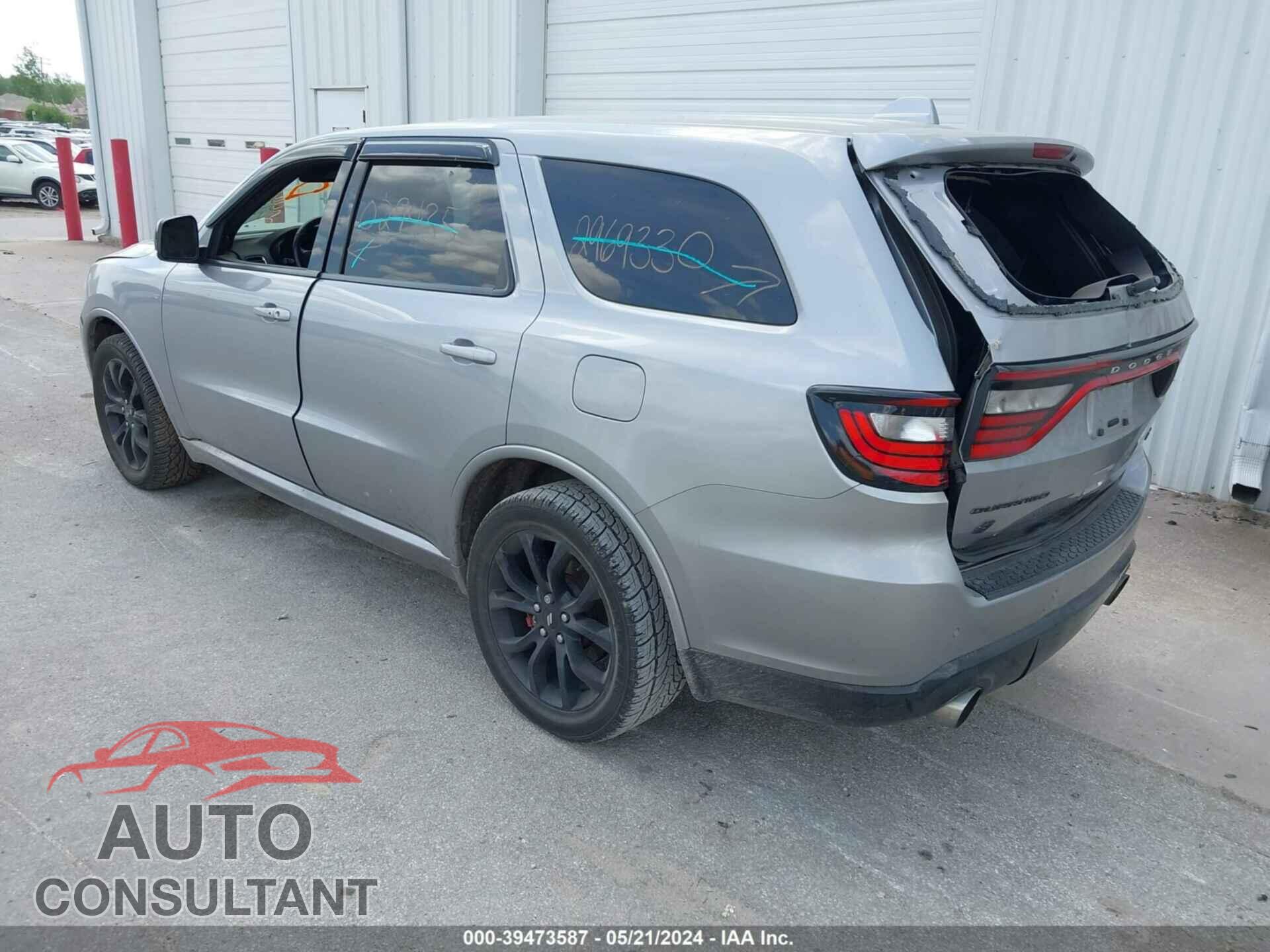 DODGE DURANGO 2019 - 1C4SDJCTXKC848719