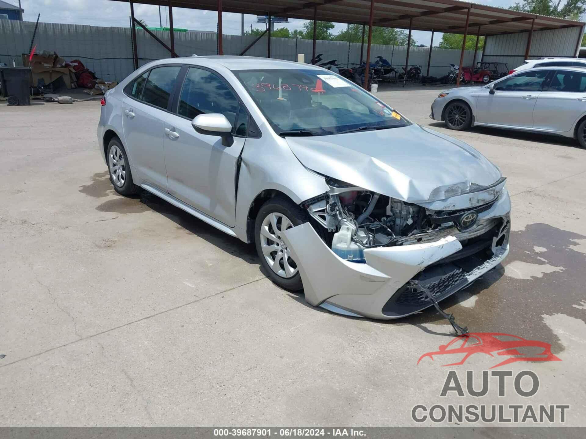 TOYOTA COROLLA 2020 - 5YFEPRAE2LP036475