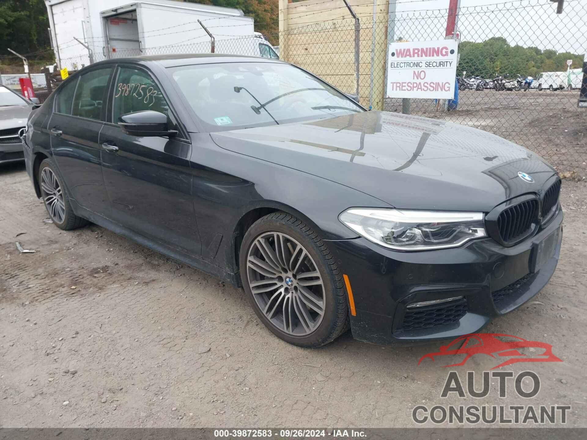 BMW 540I 2017 - WBAJE7C37HG890484