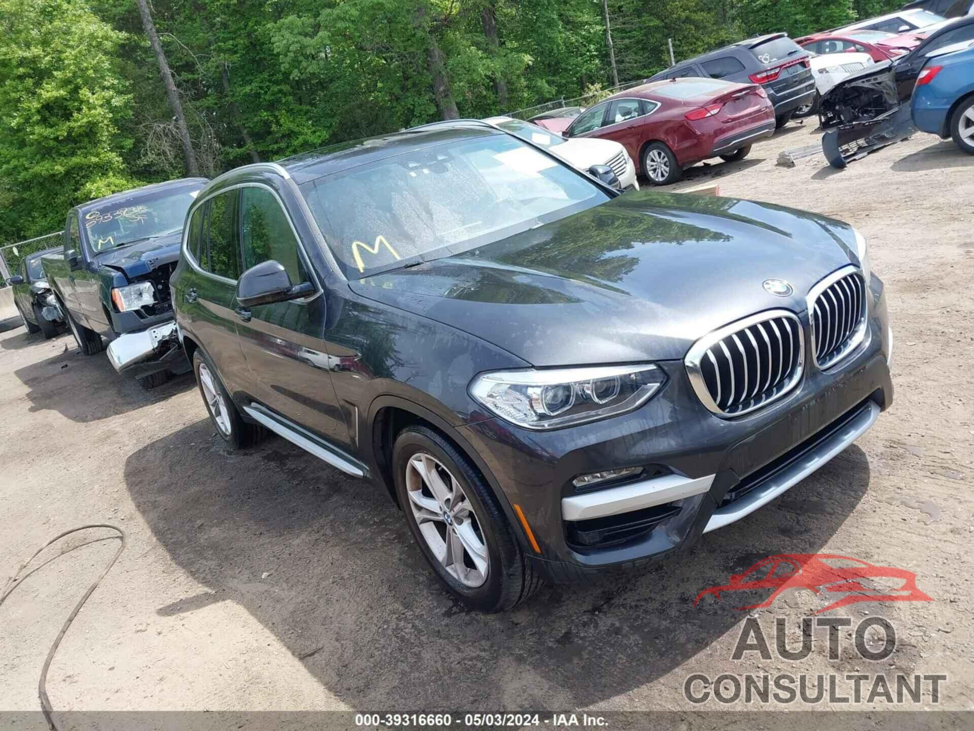 BMW X3 2021 - 5UXTY5C00M9G62761