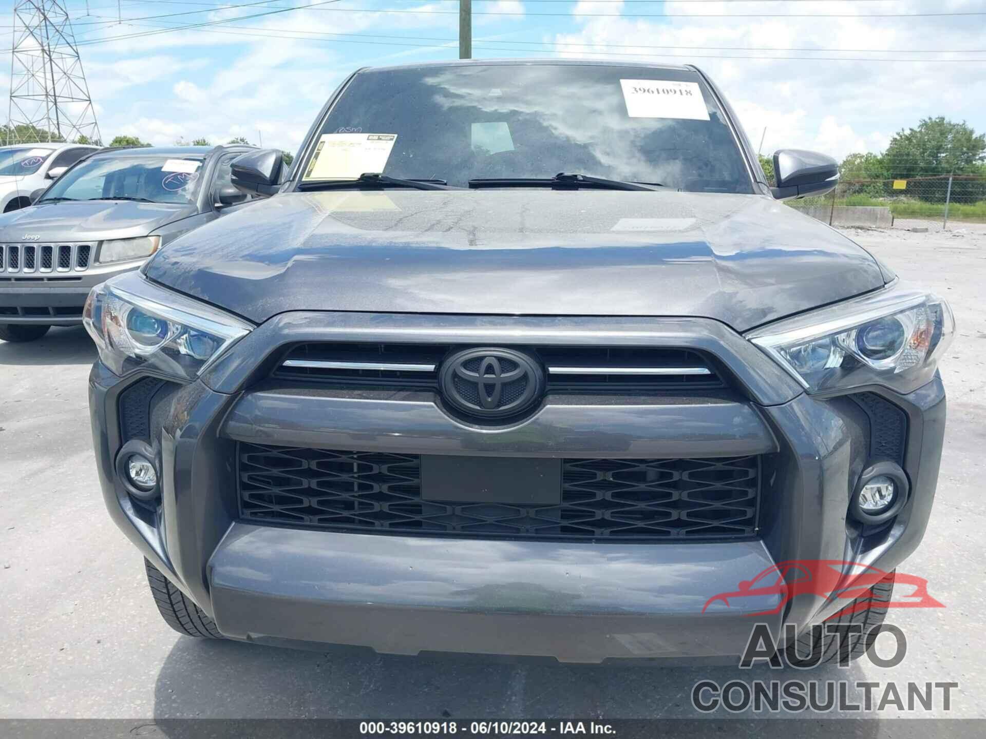 TOYOTA 4RUNNER 2022 - JTENU5JR9N6069743