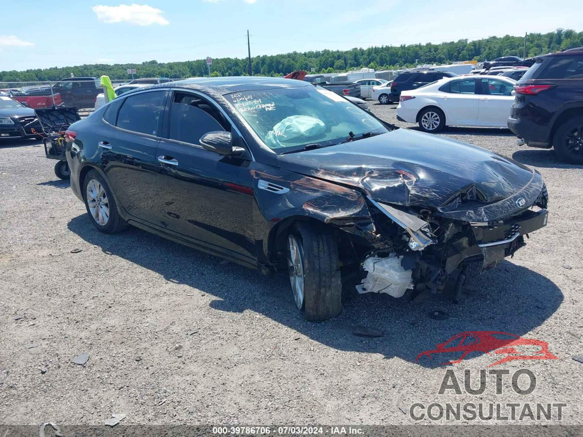 KIA OPTIMA 2018 - 5XXGT4L37JG242030