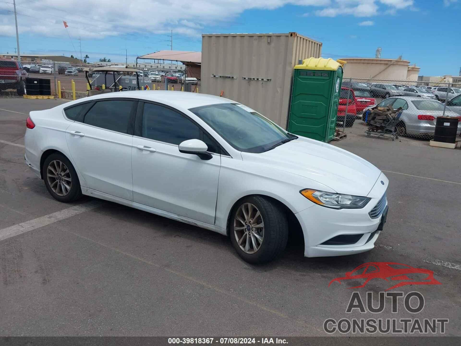 FORD FUSION 2017 - 3FA6P0HD9HR277292