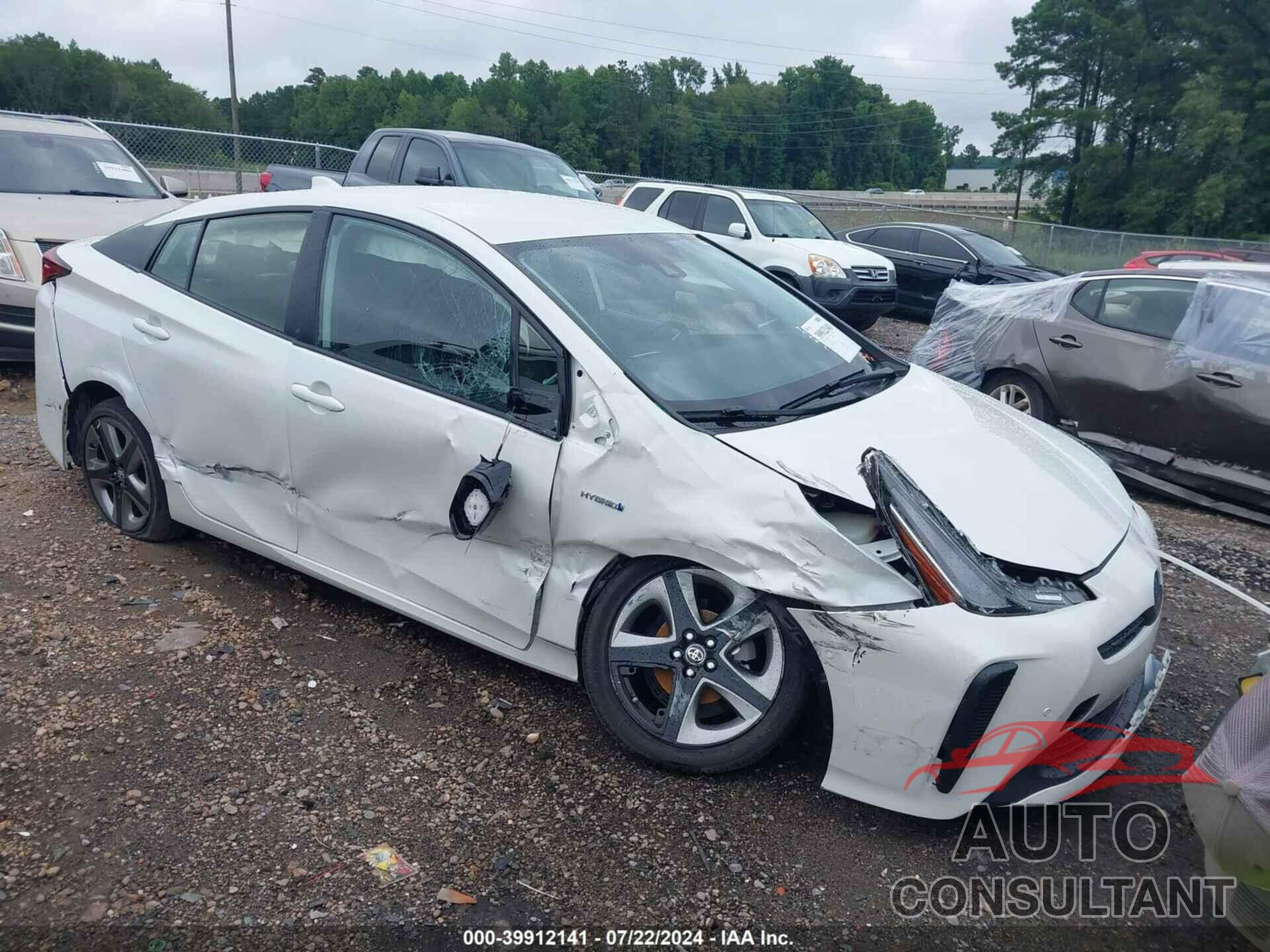 TOYOTA PRIUS 2019 - JTDKARFU0K3091566