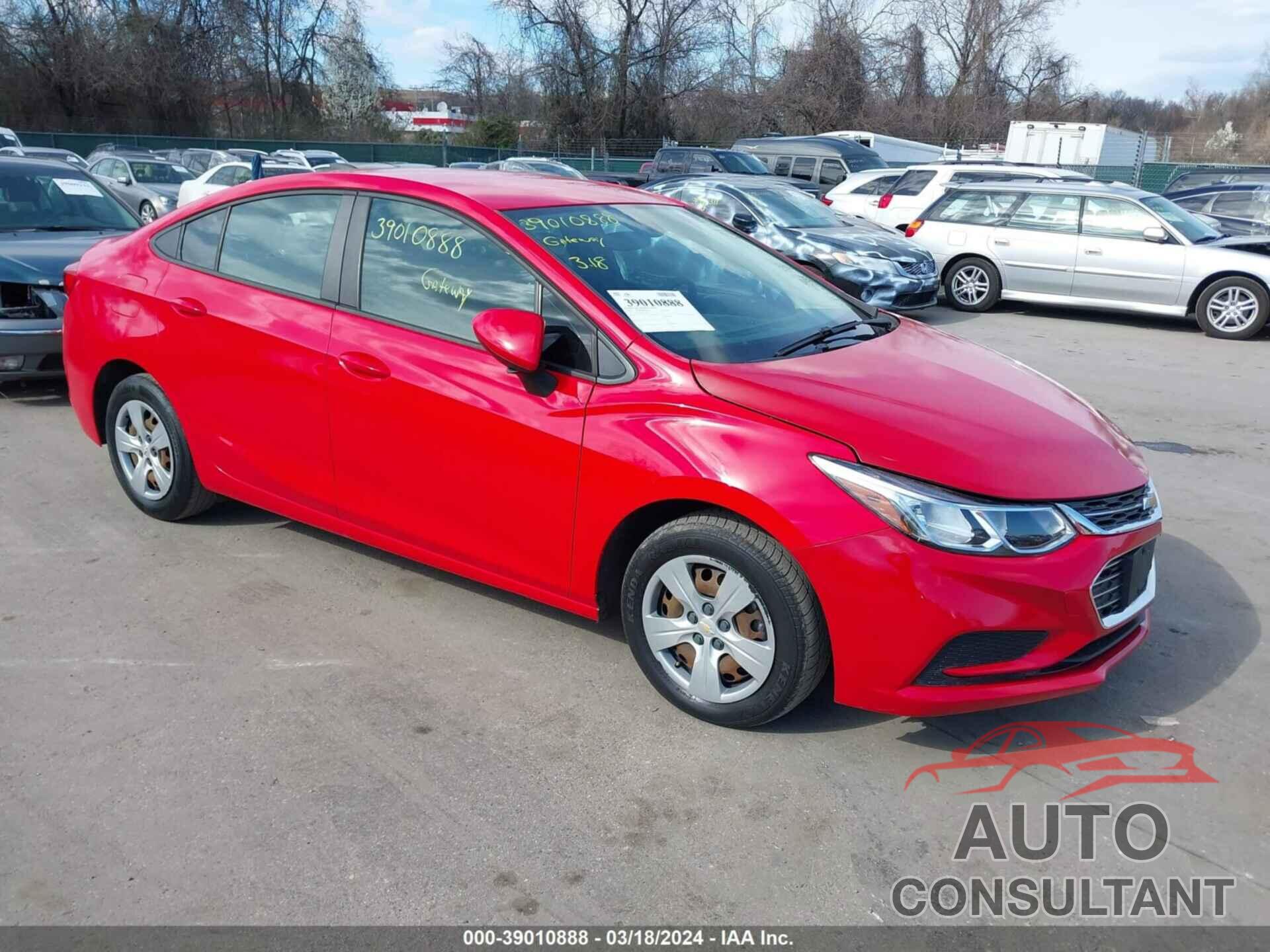 CHEVROLET CRUZE 2018 - 1G1BC5SM6J7241947