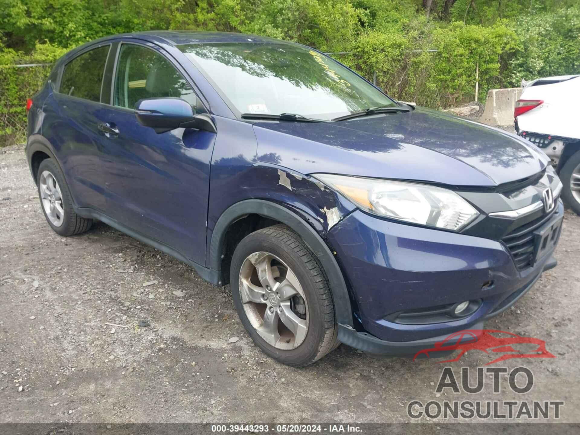 HONDA HR-V 2017 - 3CZRU6H51HM718089