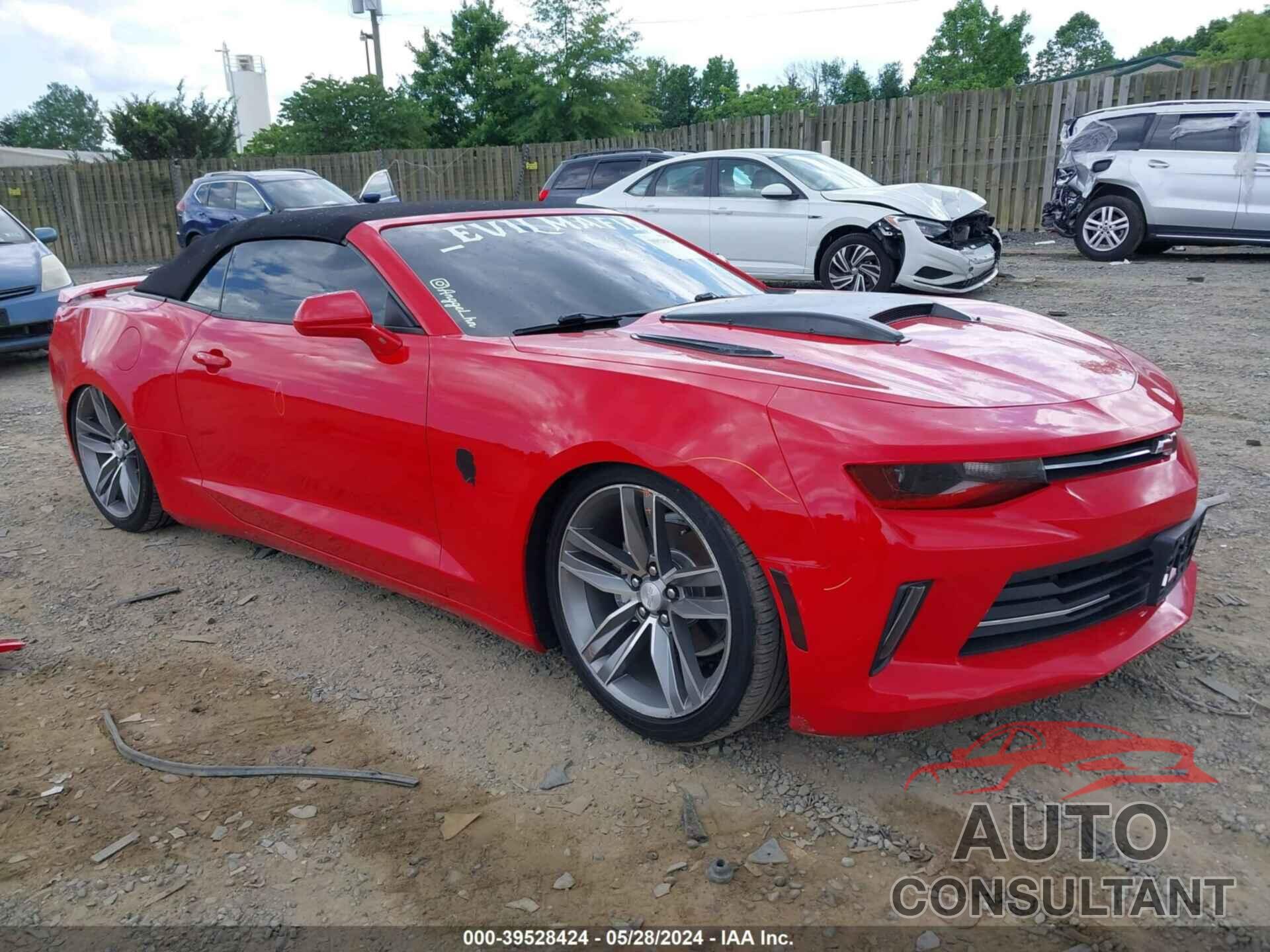 CHEVROLET CAMARO 2016 - 1G1FB3DS2G0154861