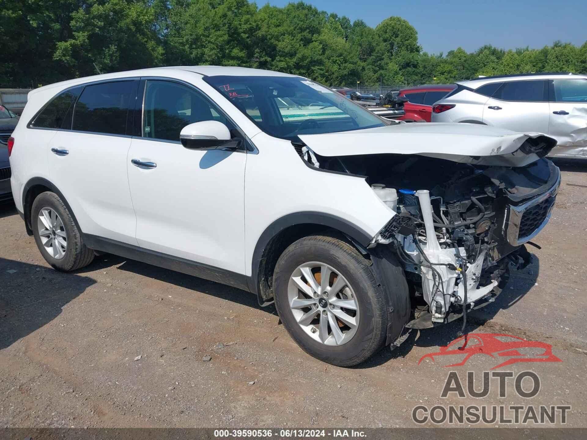 KIA SORENTO 2020 - 5XYPG4A35LG642836