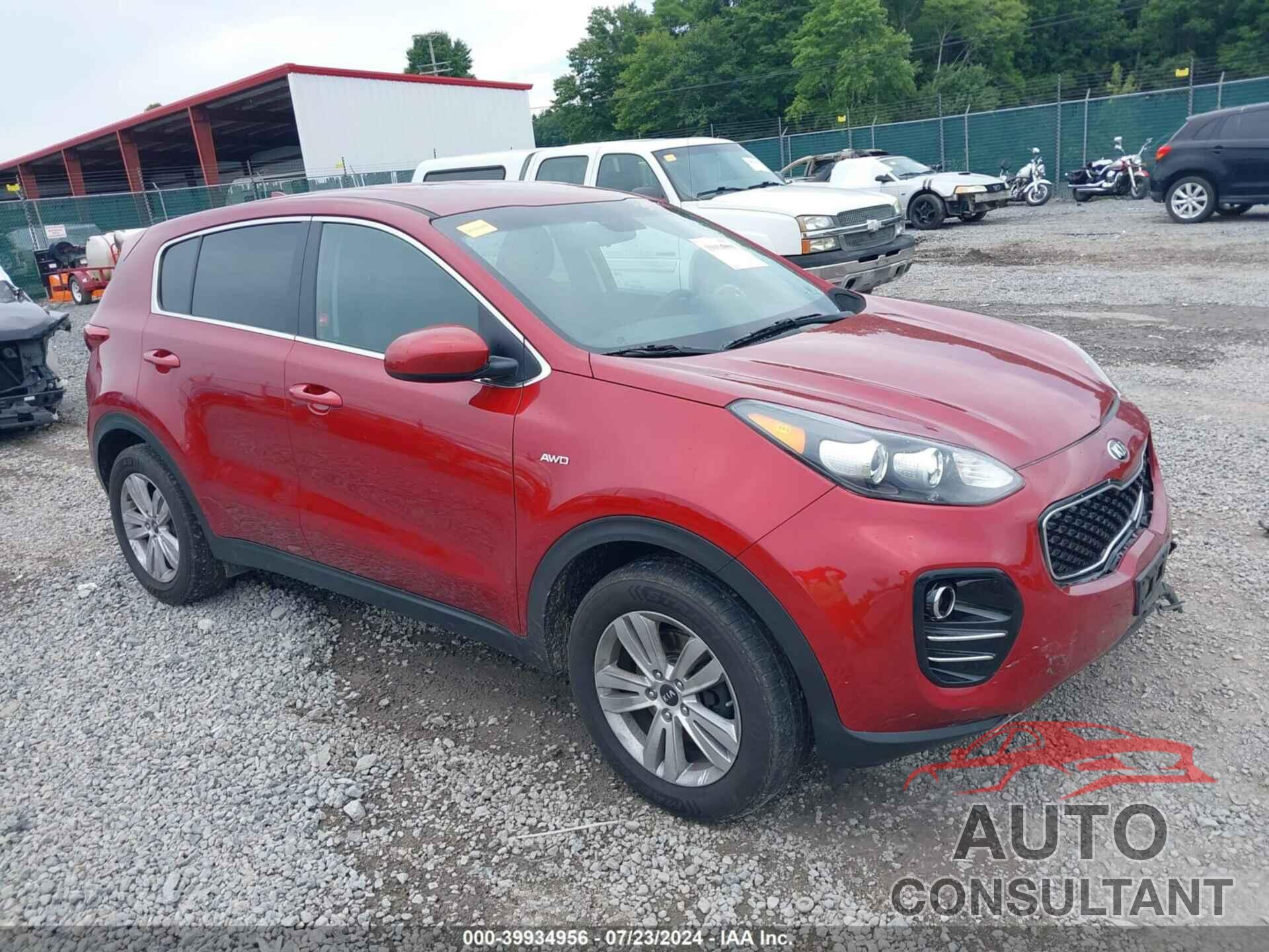 KIA SPORTAGE 2019 - KNDPMCAC5K7579123