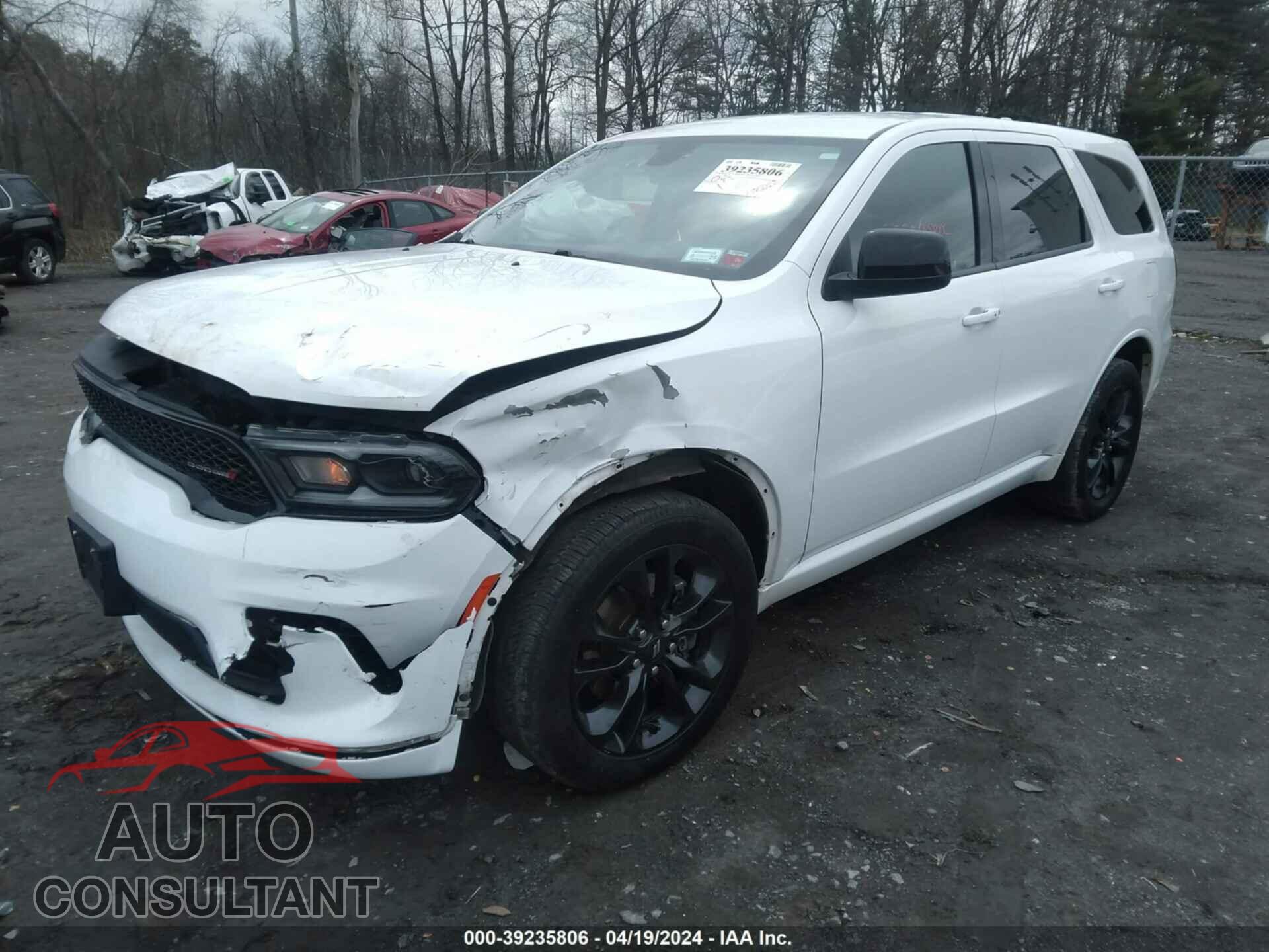 DODGE DURANGO 2021 - 1C4RDJAG1MC558828