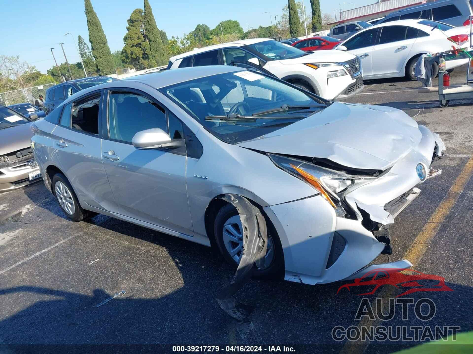 TOYOTA PRIUS 2018 - JTDKBRFU7J3604646