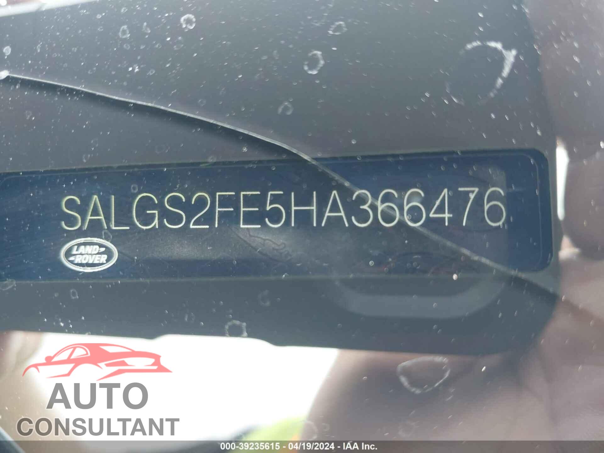 LAND ROVER RANGE ROVER 2017 - SALGS2FE5HA366476