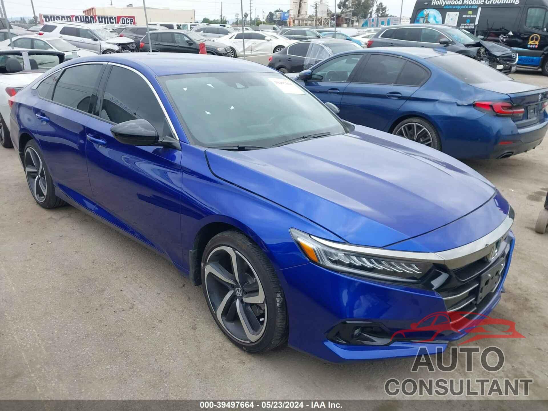 HONDA ACCORD 2022 - 1HGCV1F38NA075554