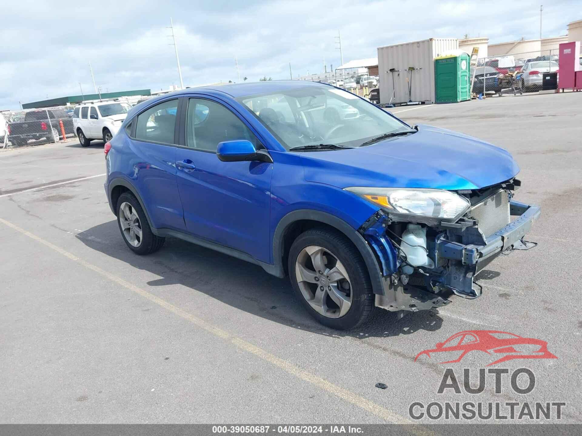 HONDA HR-V 2018 - 3CZRU5H36JM715557