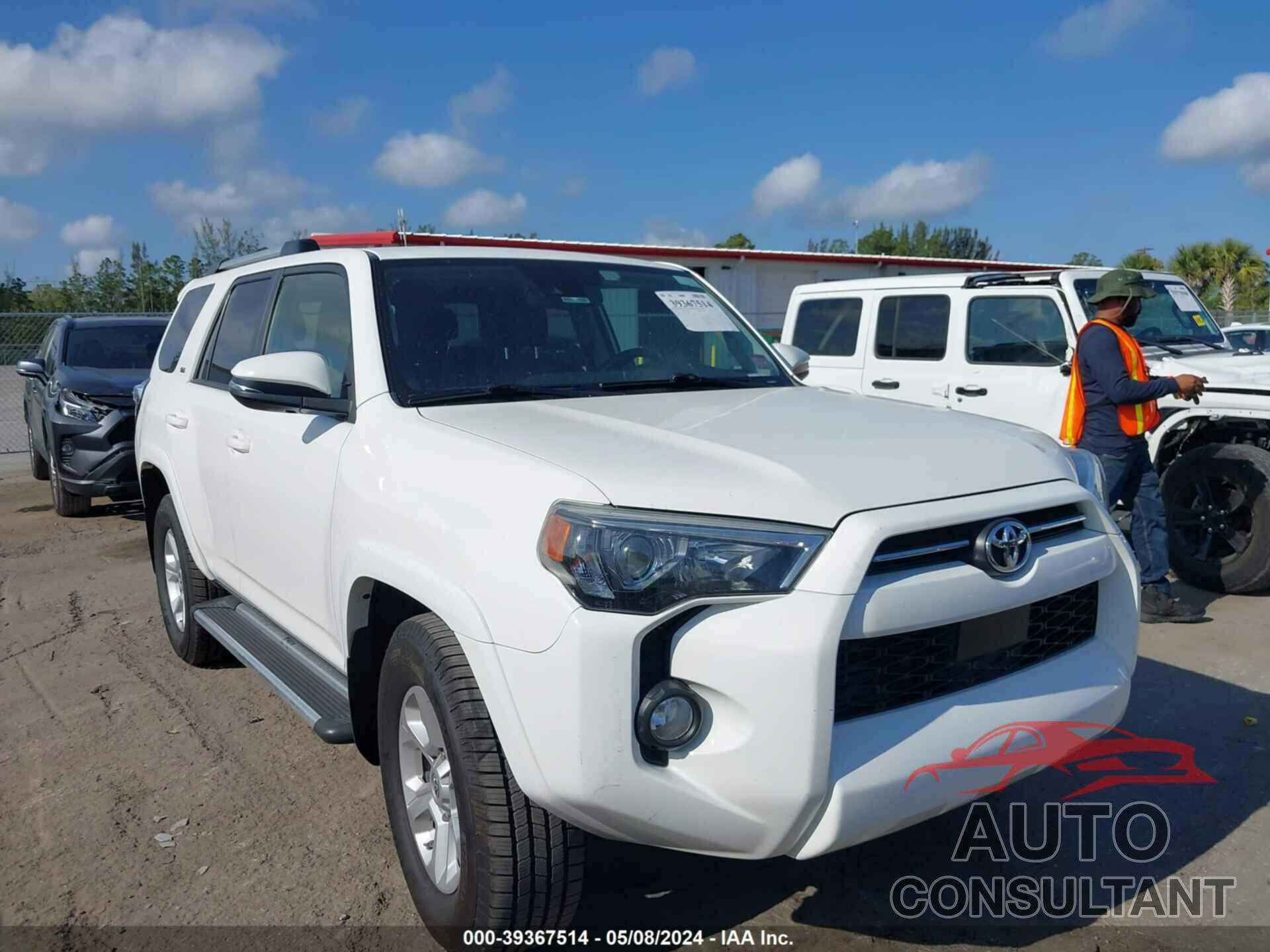 TOYOTA 4RUNNER 2020 - JTEZU5JRXL5220514