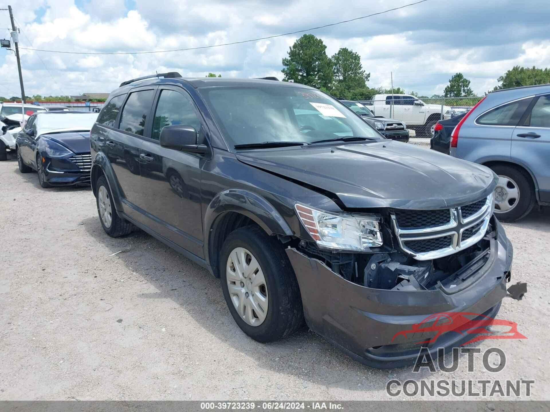 DODGE JOURNEY 2017 - 3C4PDCAB3HT568732