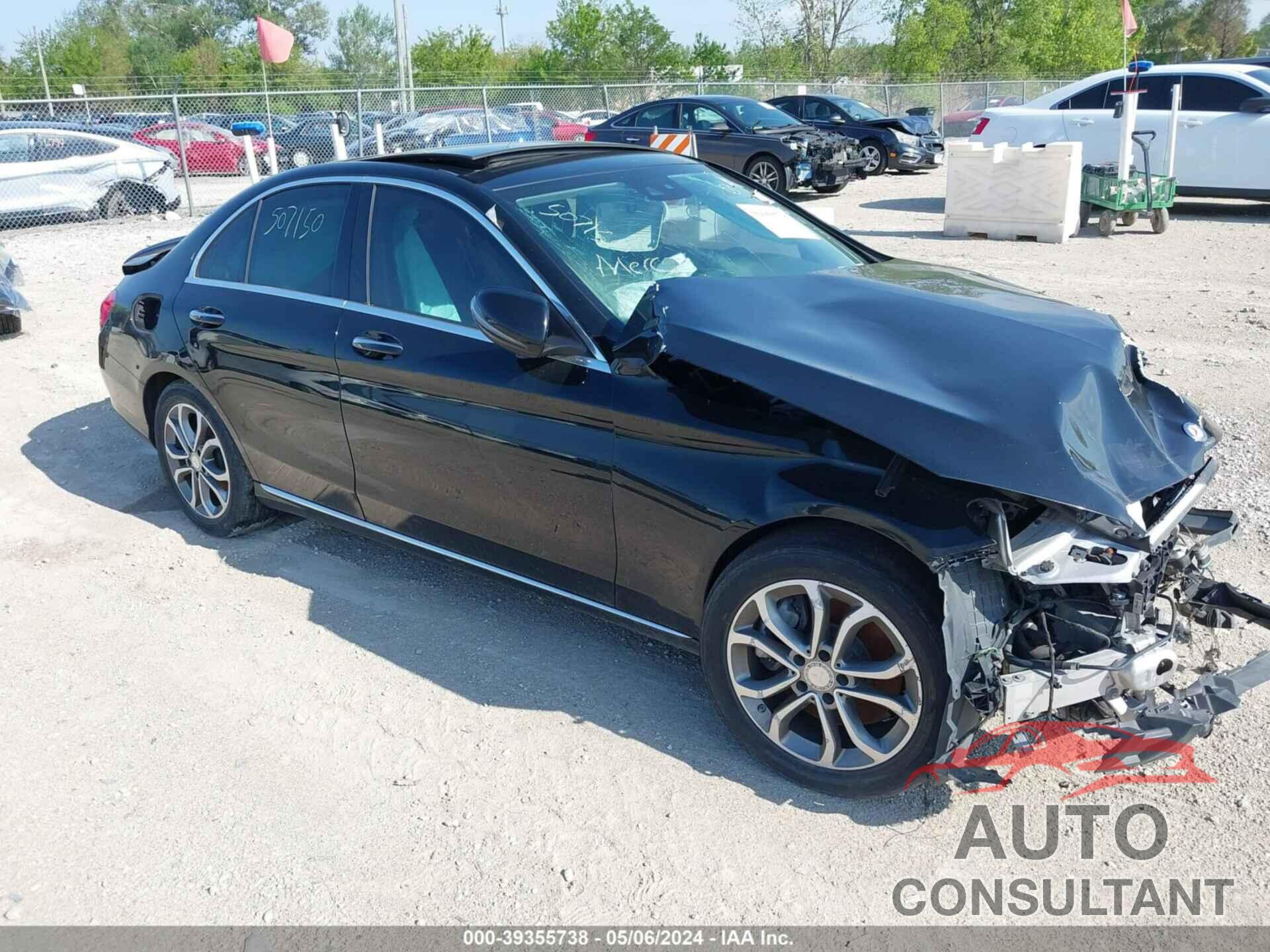 MERCEDES-BENZ C 300 2016 - 55SWF4KB9GU134613