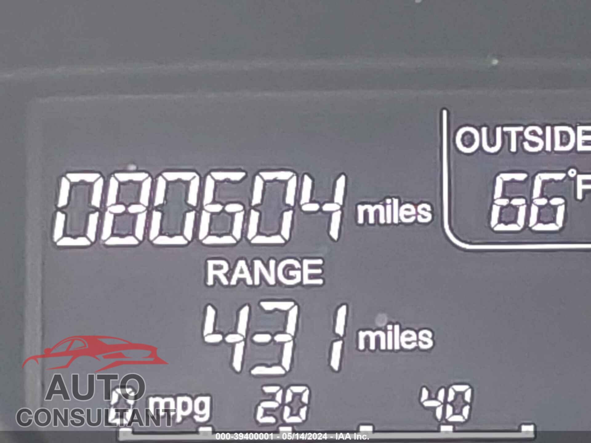 HONDA ODYSSEY 2016 - 5FNRL5H38GB016274