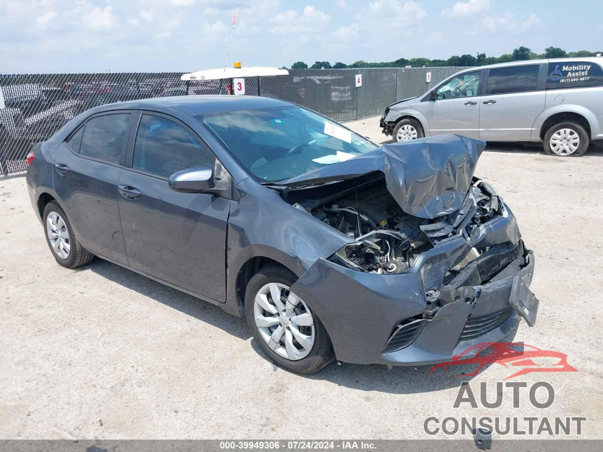 TOYOTA COROLLA 2014 - 2T1BURHE5EC157666