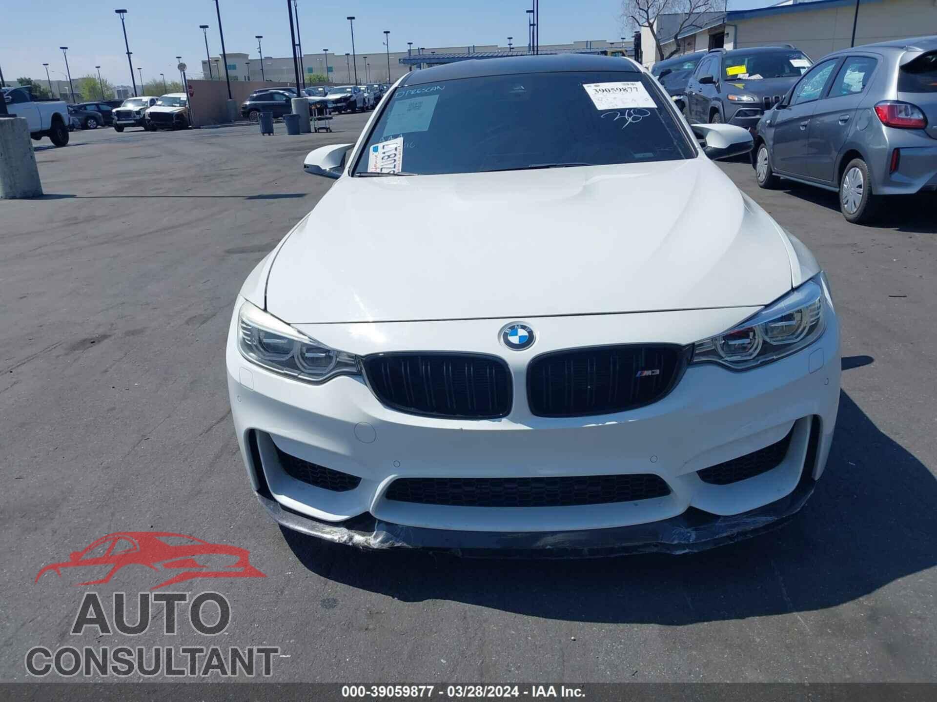 BMW M3 2017 - WBS8M9C33H5G86157