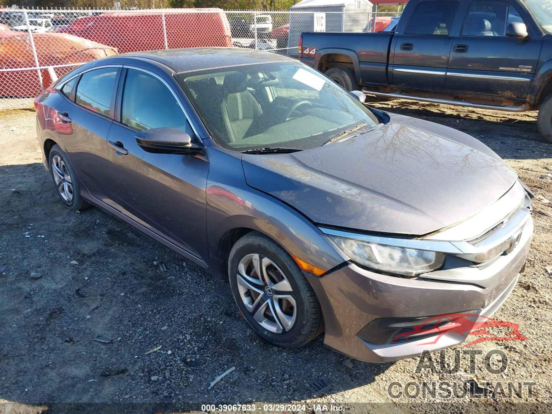 HONDA CIVIC 2016 - 19XFC2F52GE215834