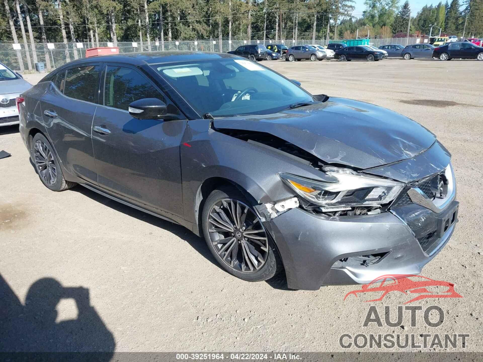 NISSAN MAXIMA 2017 - 1N4AA6AP1HC387819