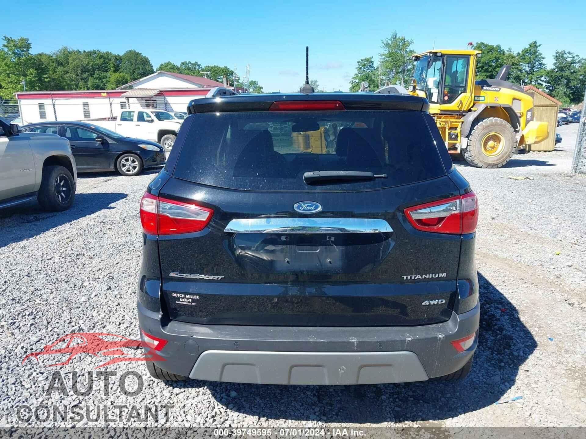 FORD ECOSPORT 2020 - MAJ6S3KL2LC345732