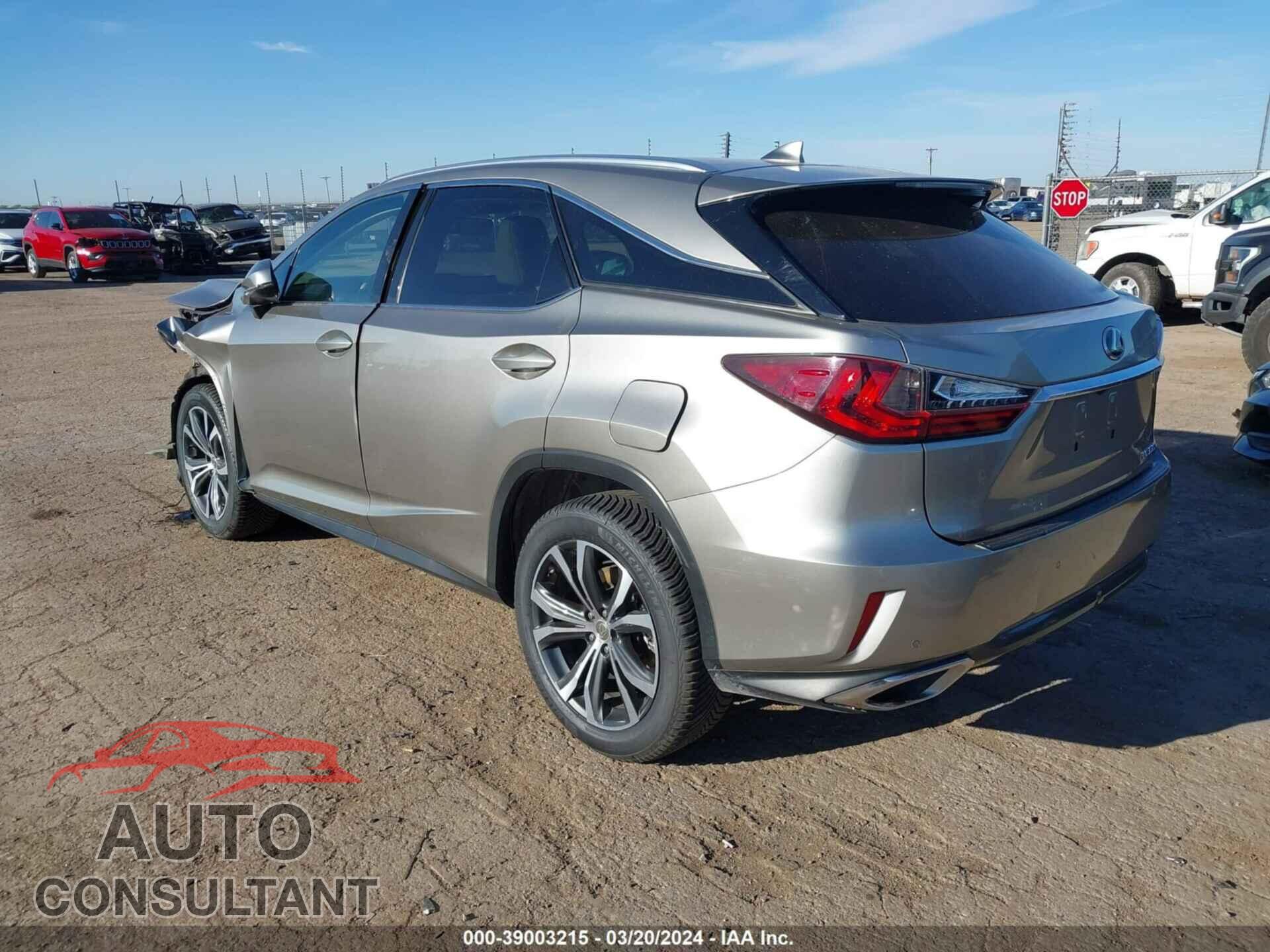 LEXUS RX 2017 - 2T2ZZMCA6HC041464