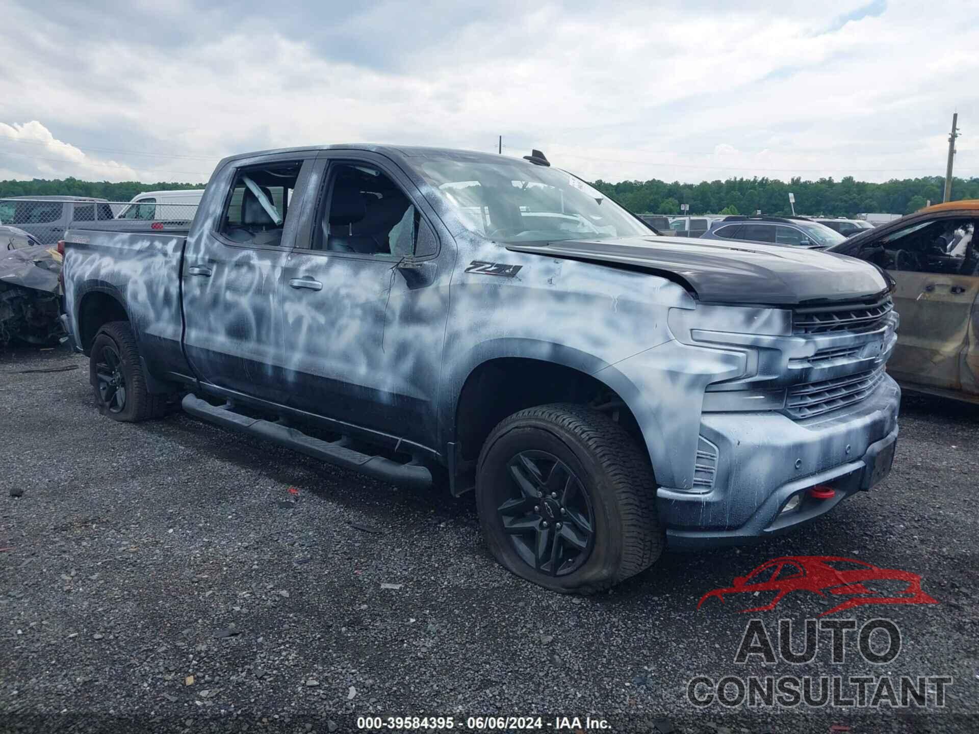 CHEVROLET SILVERADO 1500 2020 - 1GCPYFEL6LZ365215