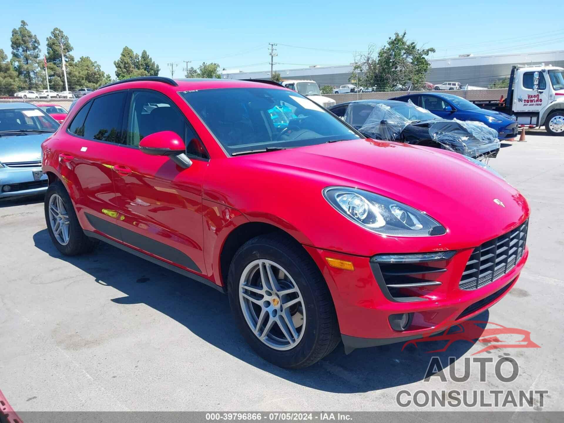 PORSCHE MACAN 2018 - WP1AA2A55JLB10192