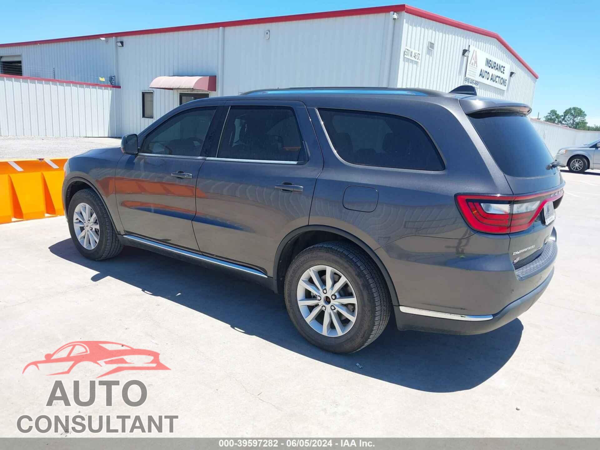 DODGE DURANGO 2019 - 1C4RDJAG8KC585246