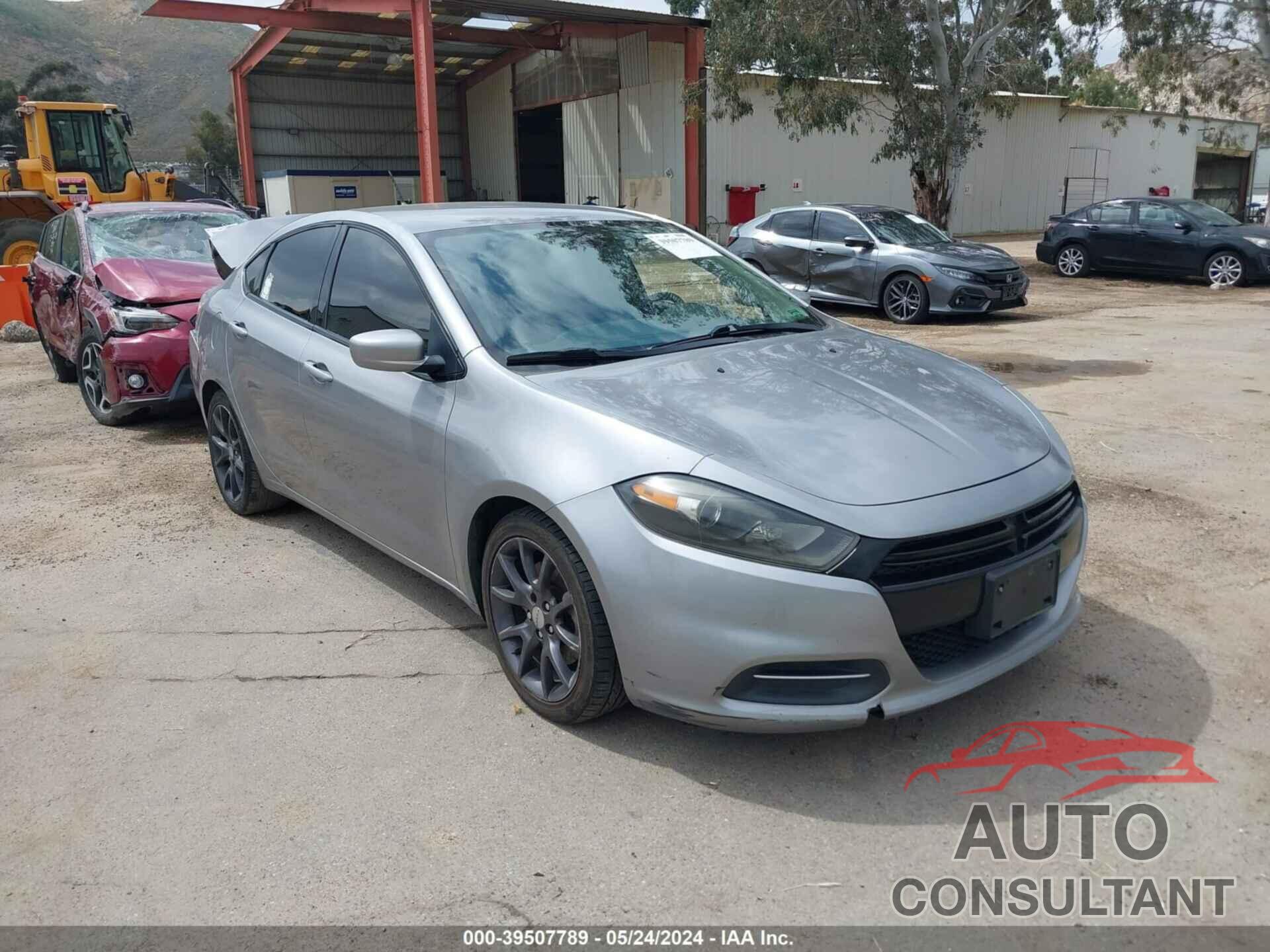 DODGE DART 2016 - 1C3CDFAA5GD565217