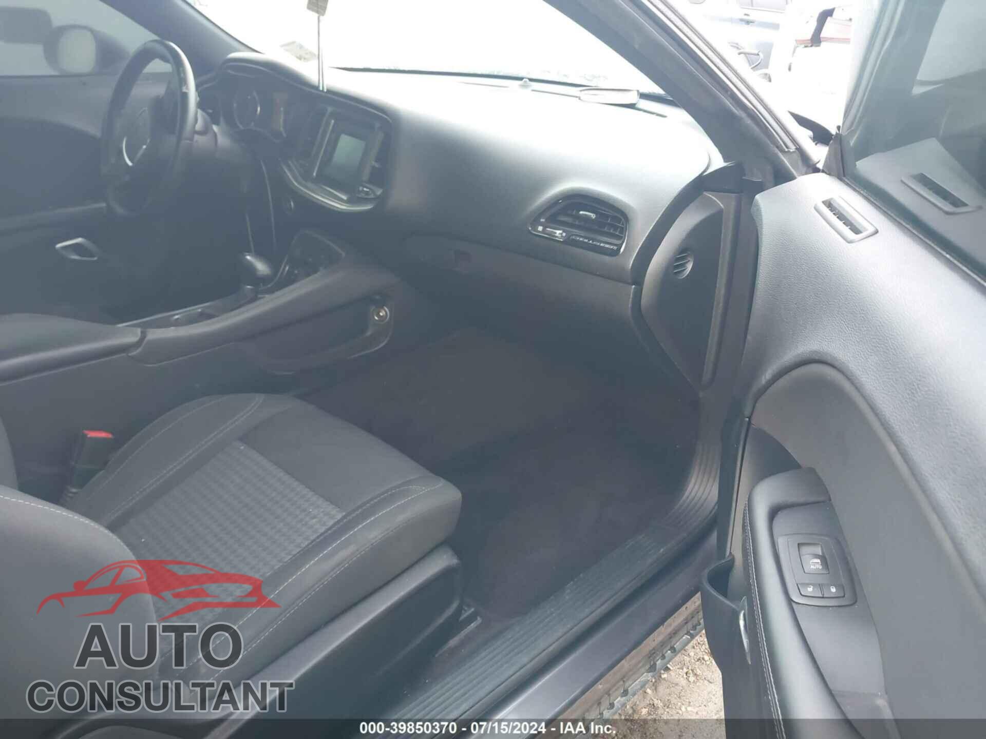 DODGE CHALLENGER 2016 - 2C3CDZAG2GH336969