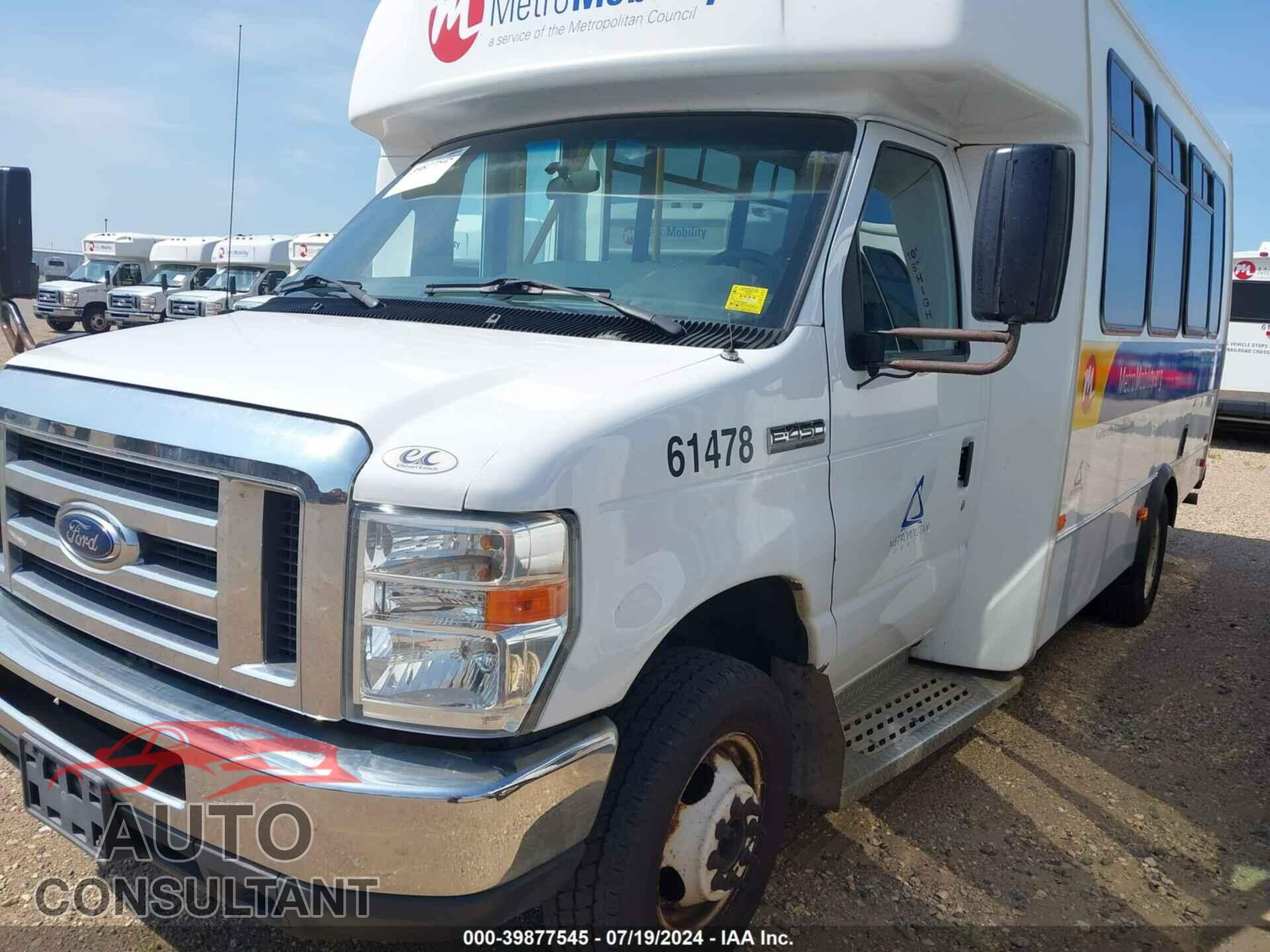 FORD E-450 CUTAWAY 2016 - 1FDFE4FS5GDC49128