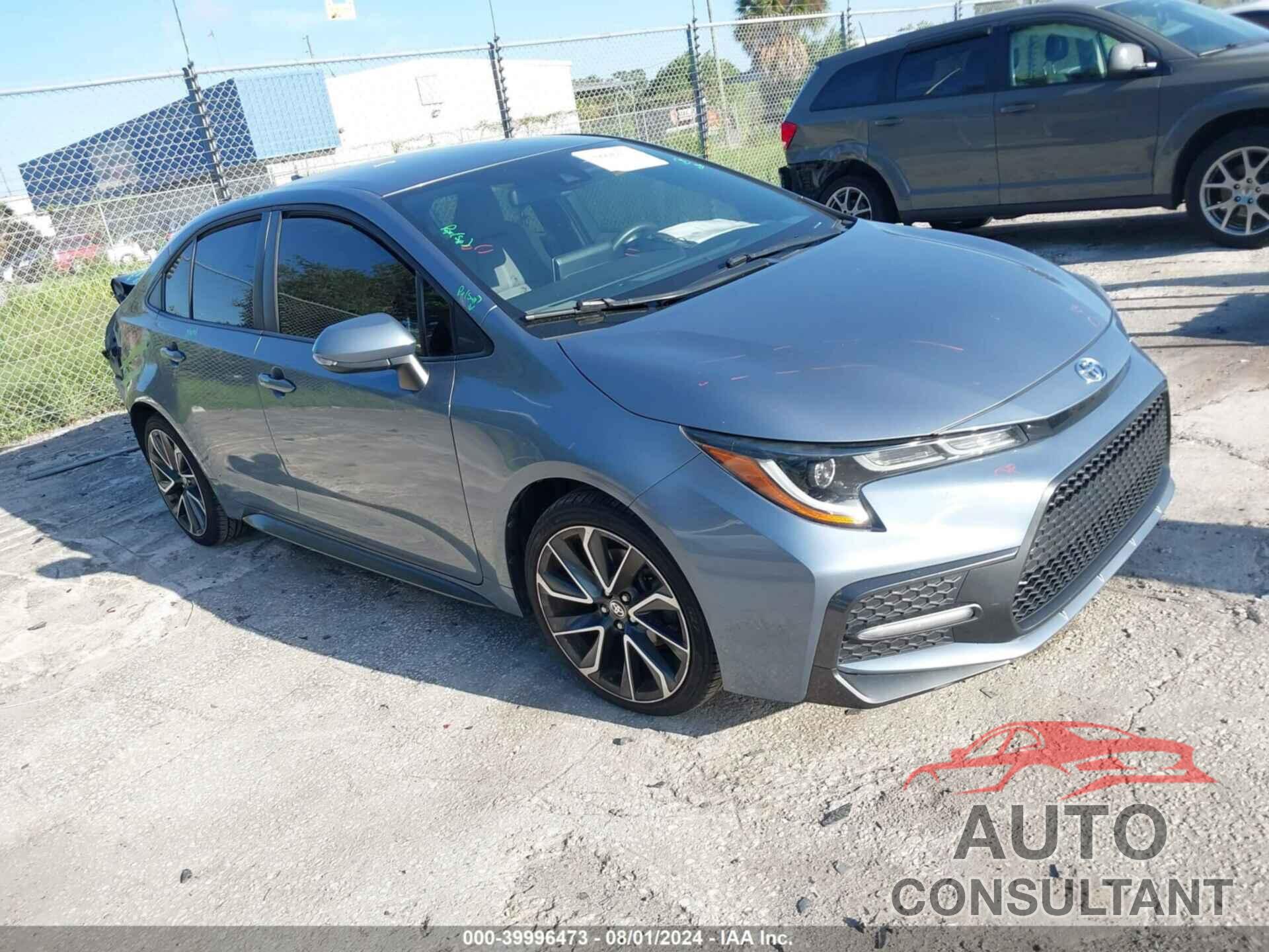 TOYOTA COROLLA 2020 - JTDS4RCE3LJ016085