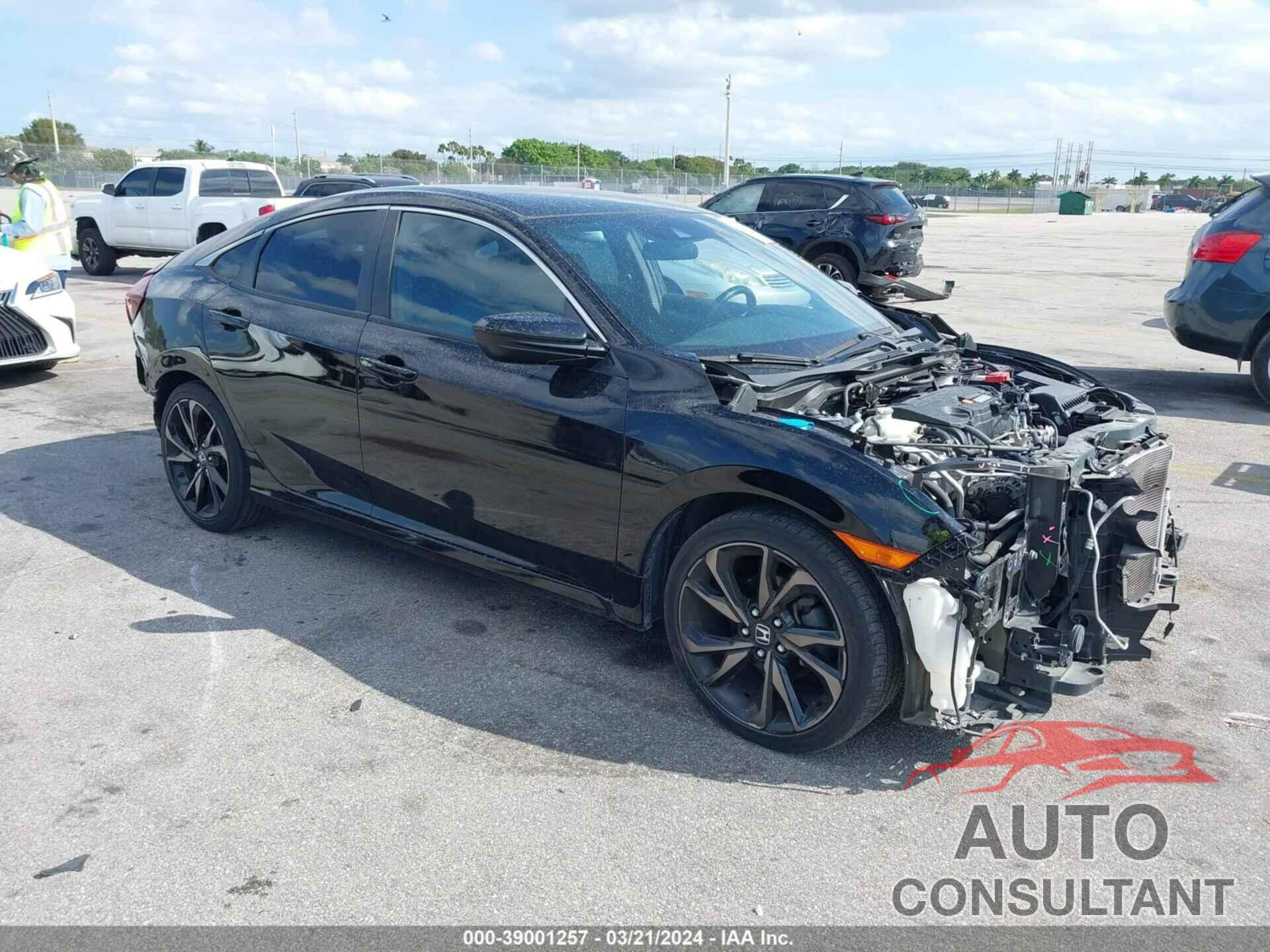 HONDA CIVIC 2019 - 19XFC2F87KE048535