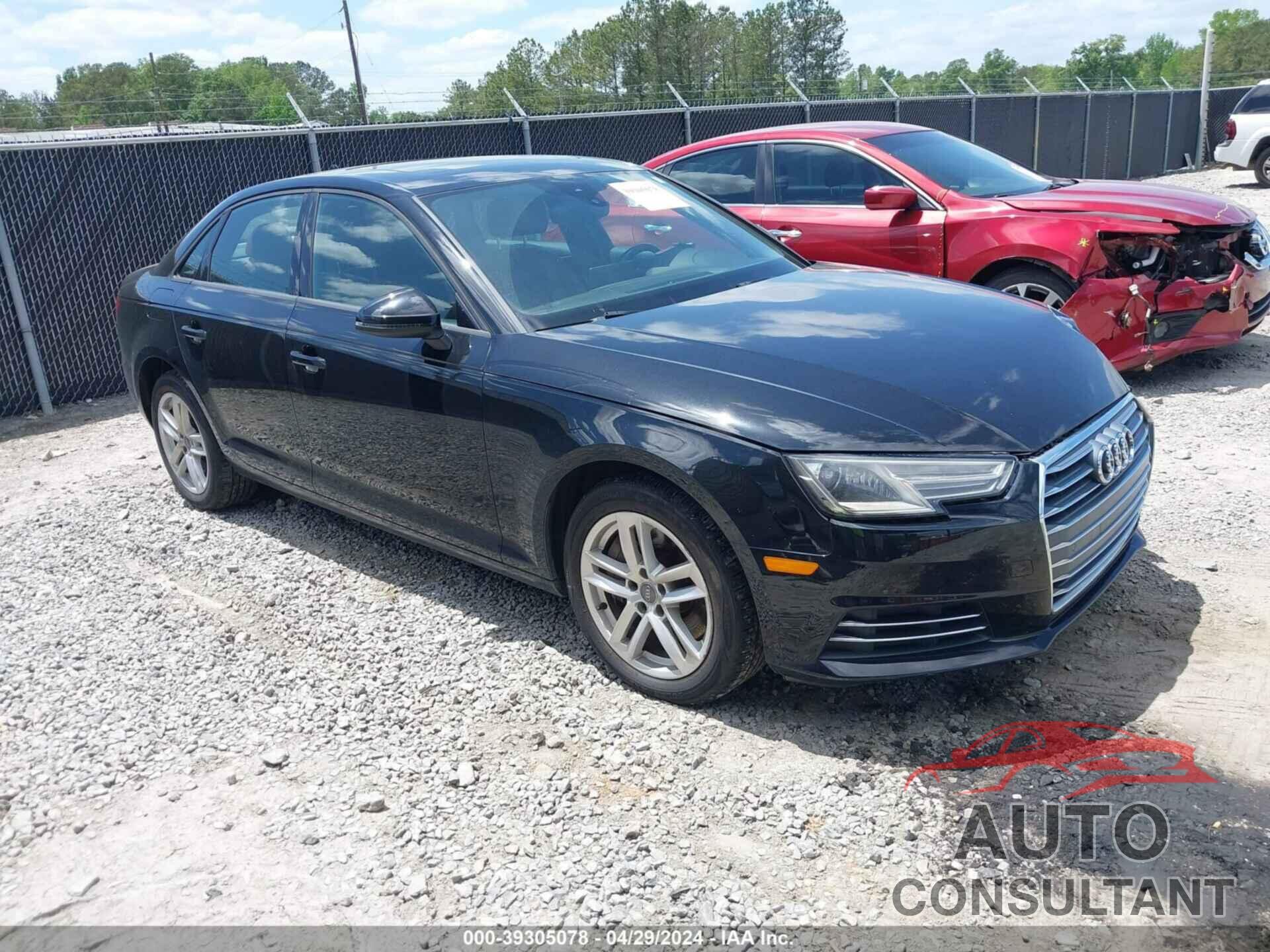 AUDI A4 2017 - WAUGNAF40HN018414